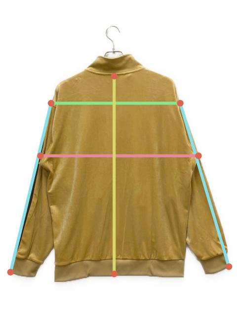 アディダス ベロアトラックジャケット　イエロー　Sサイズ 中古・古着通販】adidas (アディダス) ベロアトラックジャケット