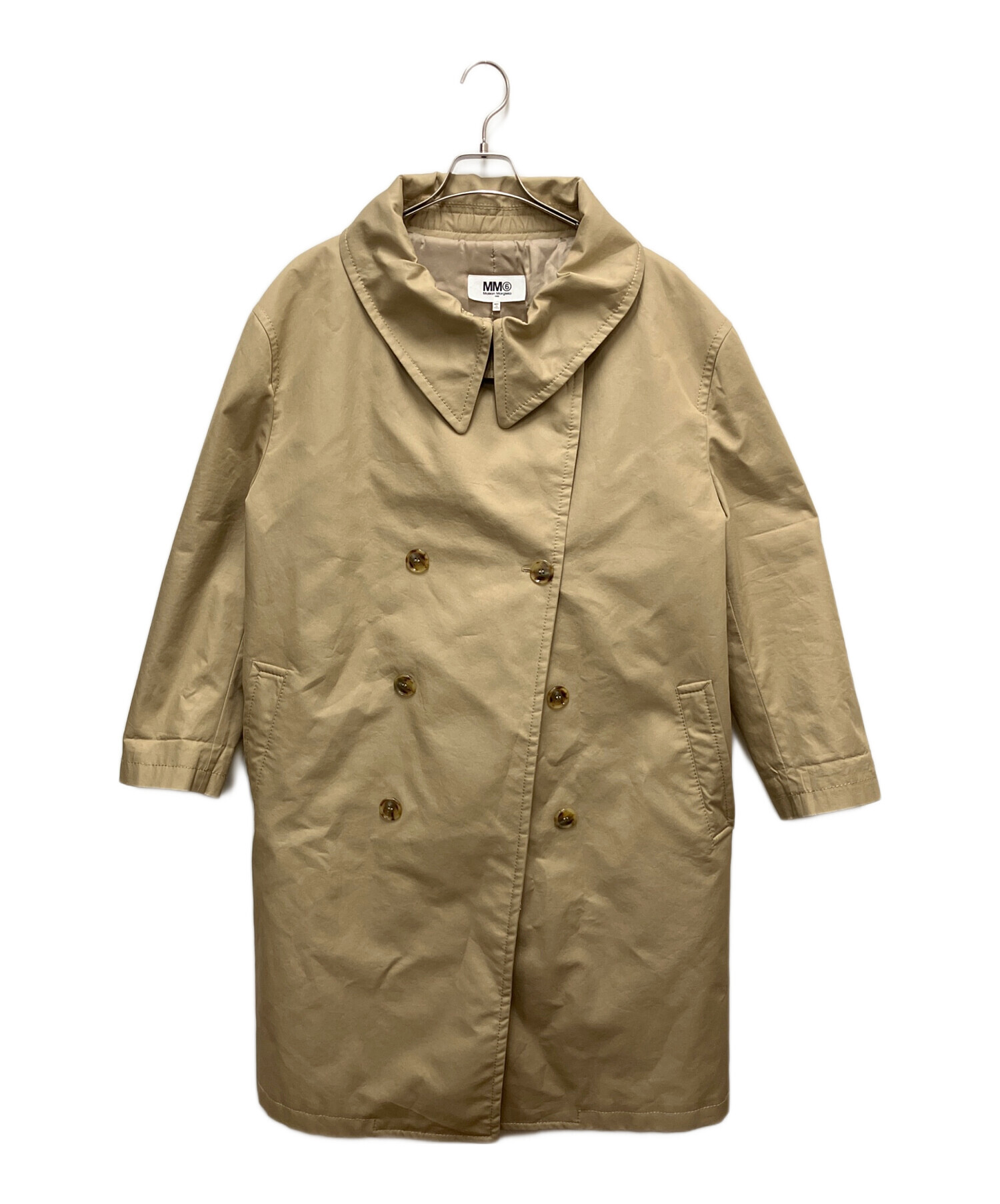 未使用 maison margiela 23aw トレンチコート mm6白タグ 中古・古着通販】MM6 Maison Margiela (エムエムシックスメゾン