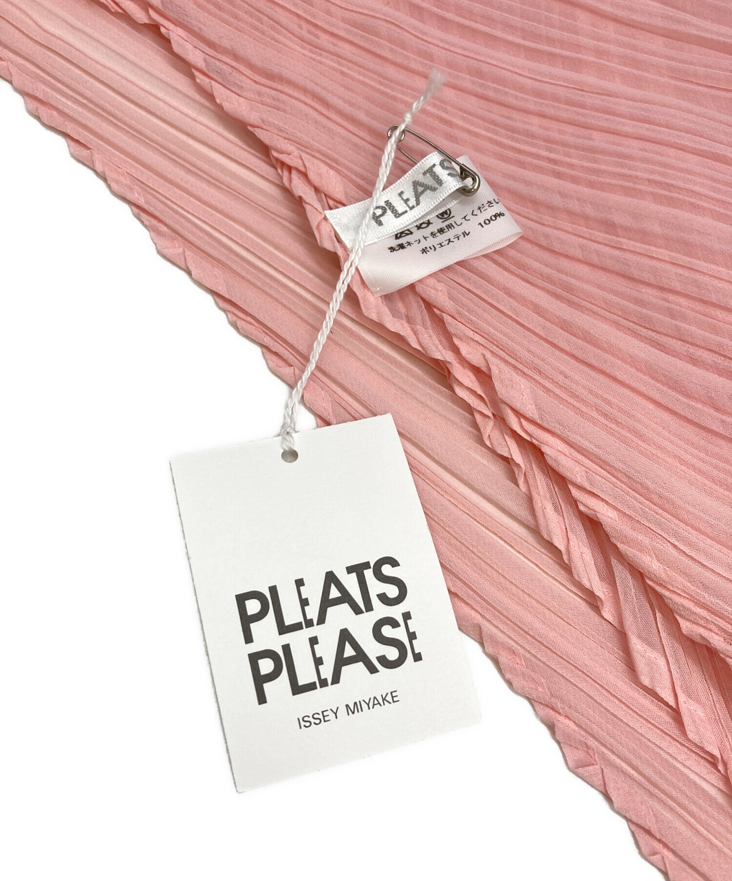 中古・古着通販】PLEATS PLEASE (プリーツプリーズ) スカーフ ピンク