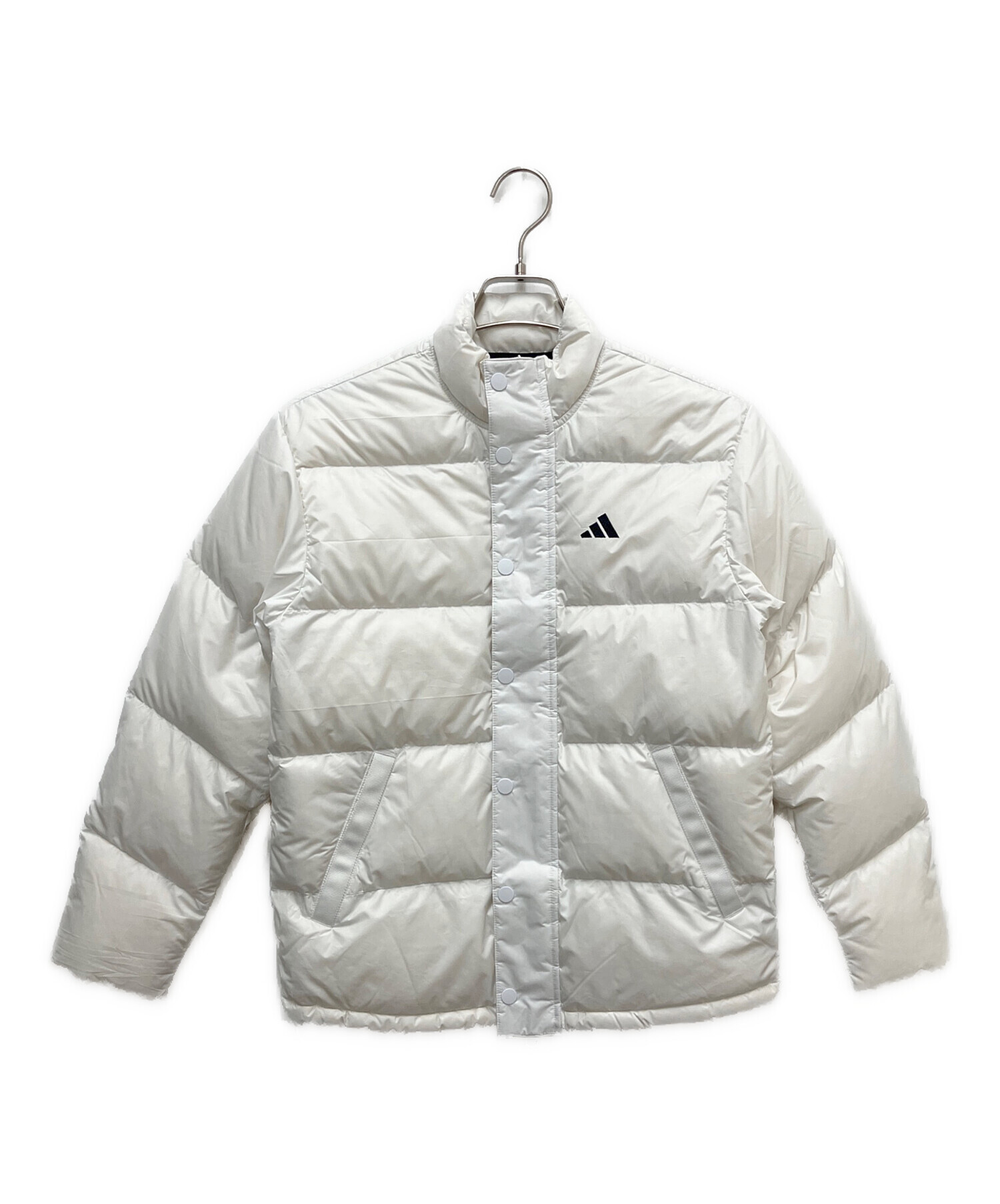 中古・古着通販】adidas (アディダス) ダウンジャケット ホワイト