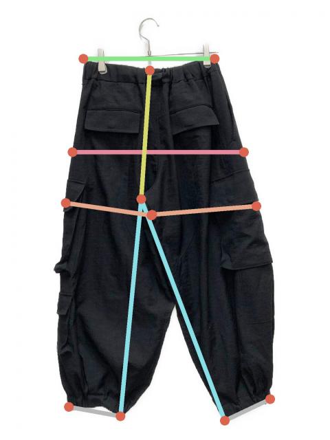 中古・古着通販】Y-3 (ワイスリー) M CH1 CARGO PANTS ブラック サイズ 中古・古着通販】Y-3 (ワイスリー) M CH1 CARGO PANTS ブラック サイズ