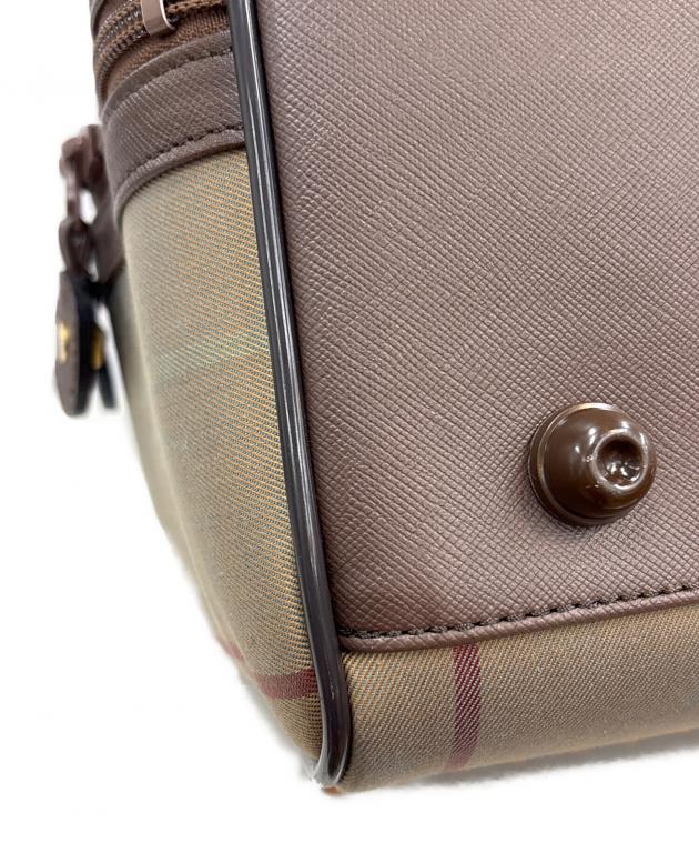 【未使用・極希少】バーバリーズ ボストンバッグ ポーチ付 中古・古着通販】Burberry's (バーバリー) ボストンバッグ カーキ