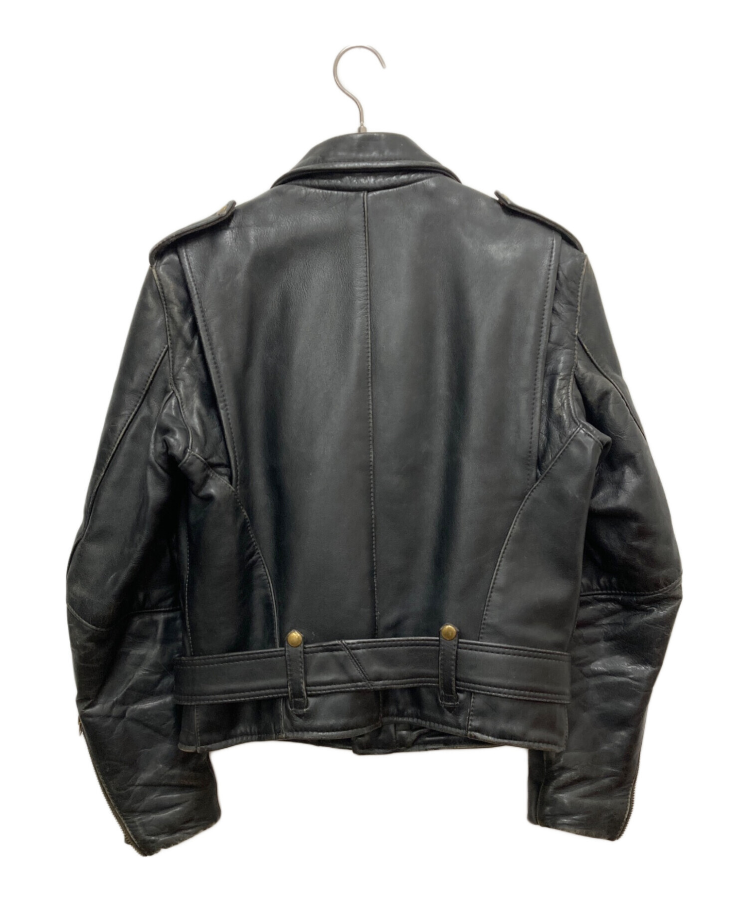 中古・古着通販】VANSON (バンソン) ダブルライダースジャケット 