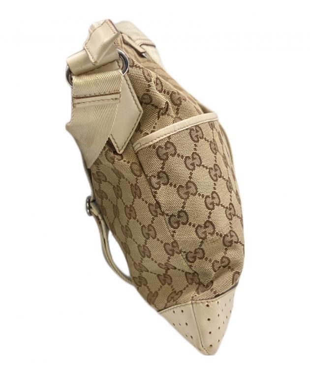 中古・古着通販】GUCCI (グッチ) ショルダーバッグ ベージュ｜ブランド