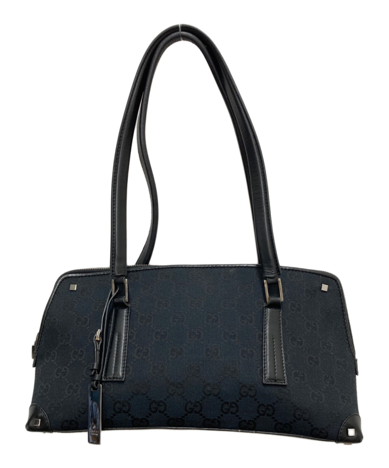 中古・古着通販】GUCCI (グッチ) ハンドバッグ ブラック｜ブランド