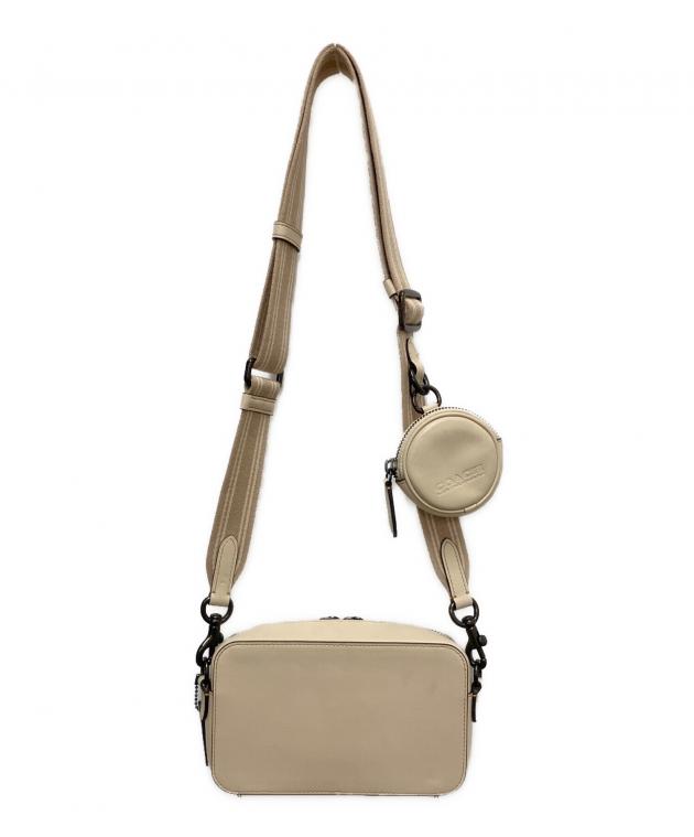 中古・古着通販】COACH (コーチ) ショルダーバッグ ベージュ｜ブランド