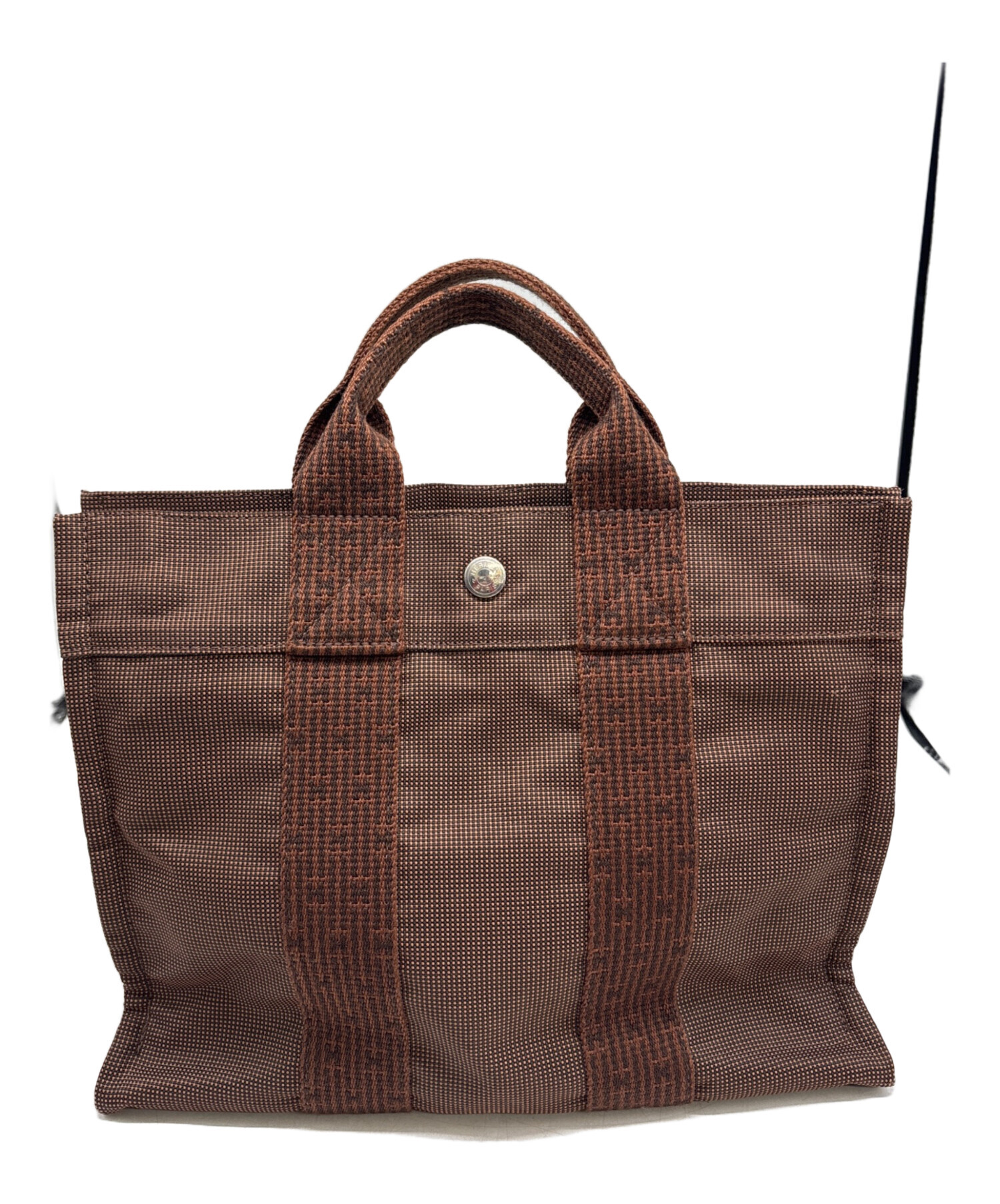 中古・古着通販】HERMES (エルメス) トートバッグ ブラウン｜ブランド 