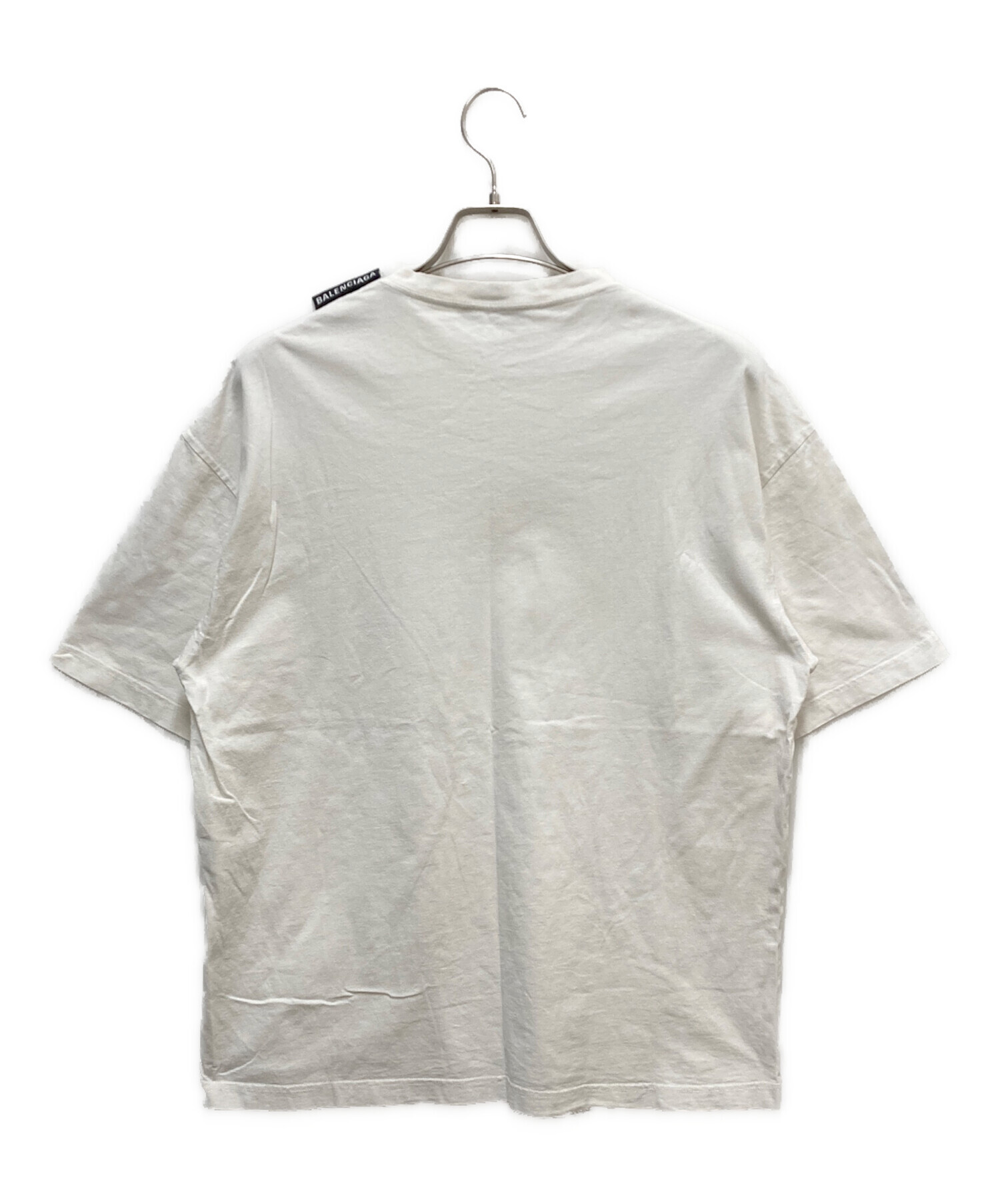中古・古着通販】BALENCIAGA (バレンシアガ) Tシャツ ホワイト サイズ