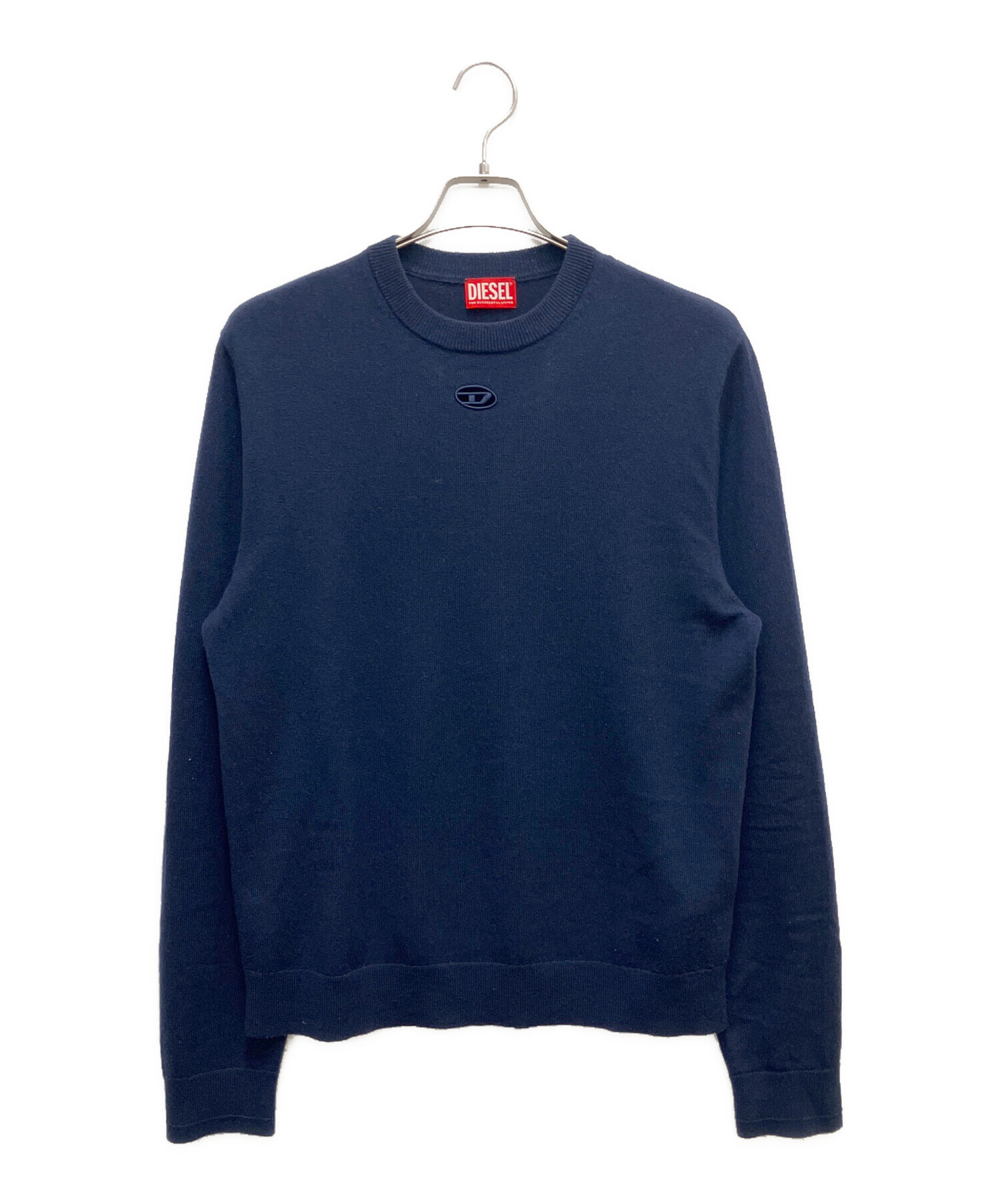 中古・古着通販】DIESEL (ディーゼル) ニット ネイビー サイズ:SIZE L 