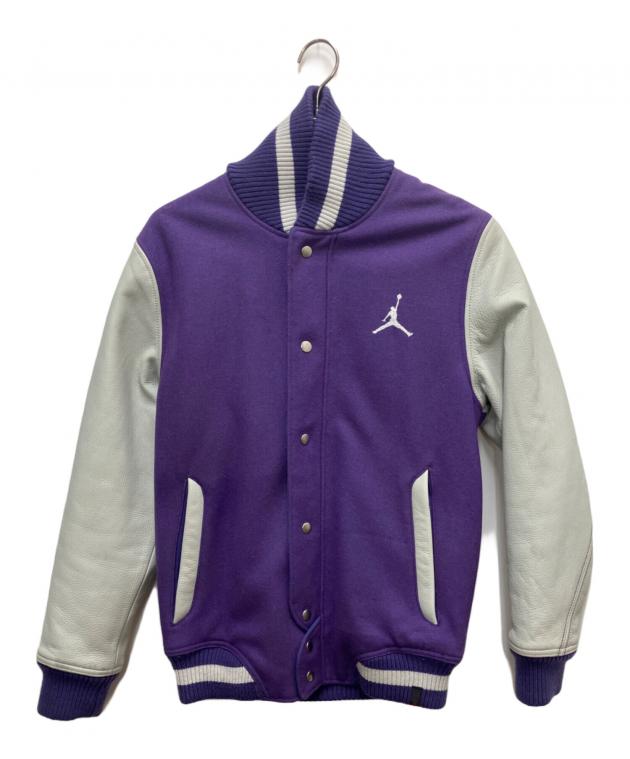 中古・古着通販】JORDAN (ジョーダン) スタジャン パープル×グレー