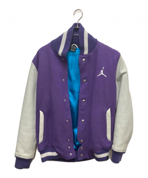 中古・古着通販】JORDAN (ジョーダン) スタジャン パープル×グレー