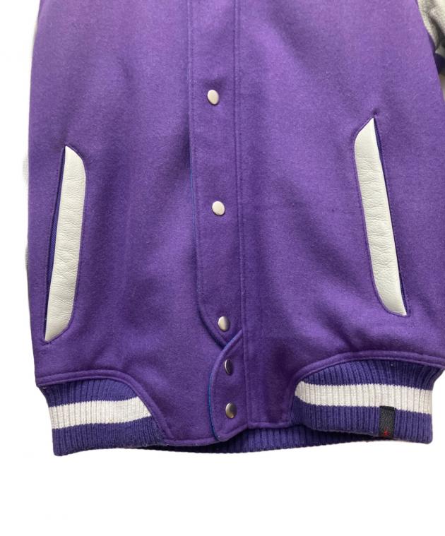 中古・古着通販】JORDAN (ジョーダン) スタジャン パープル×グレー