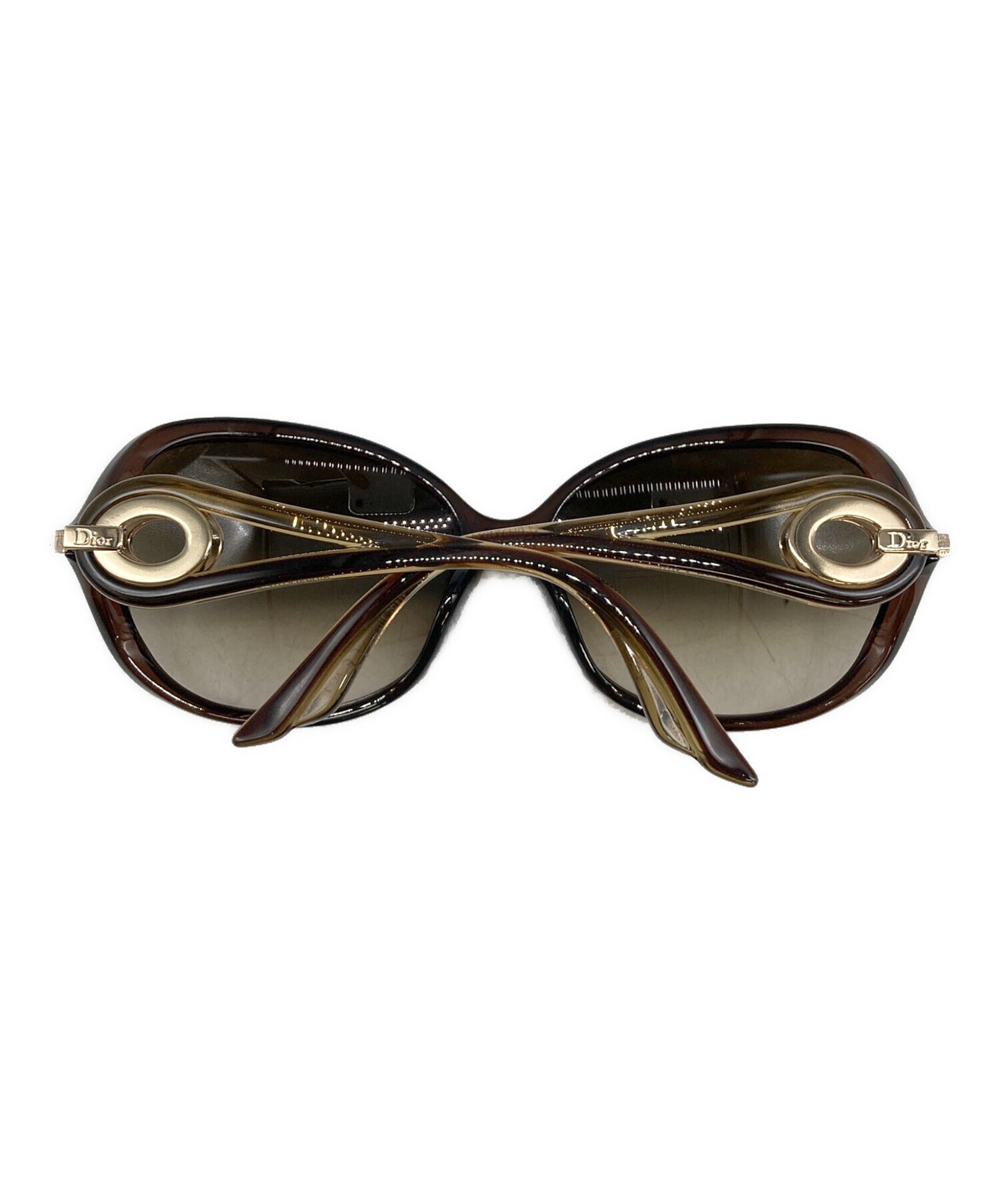 中古・古着通販】Dior (ディオール) サングラス ブラウン｜ブランド