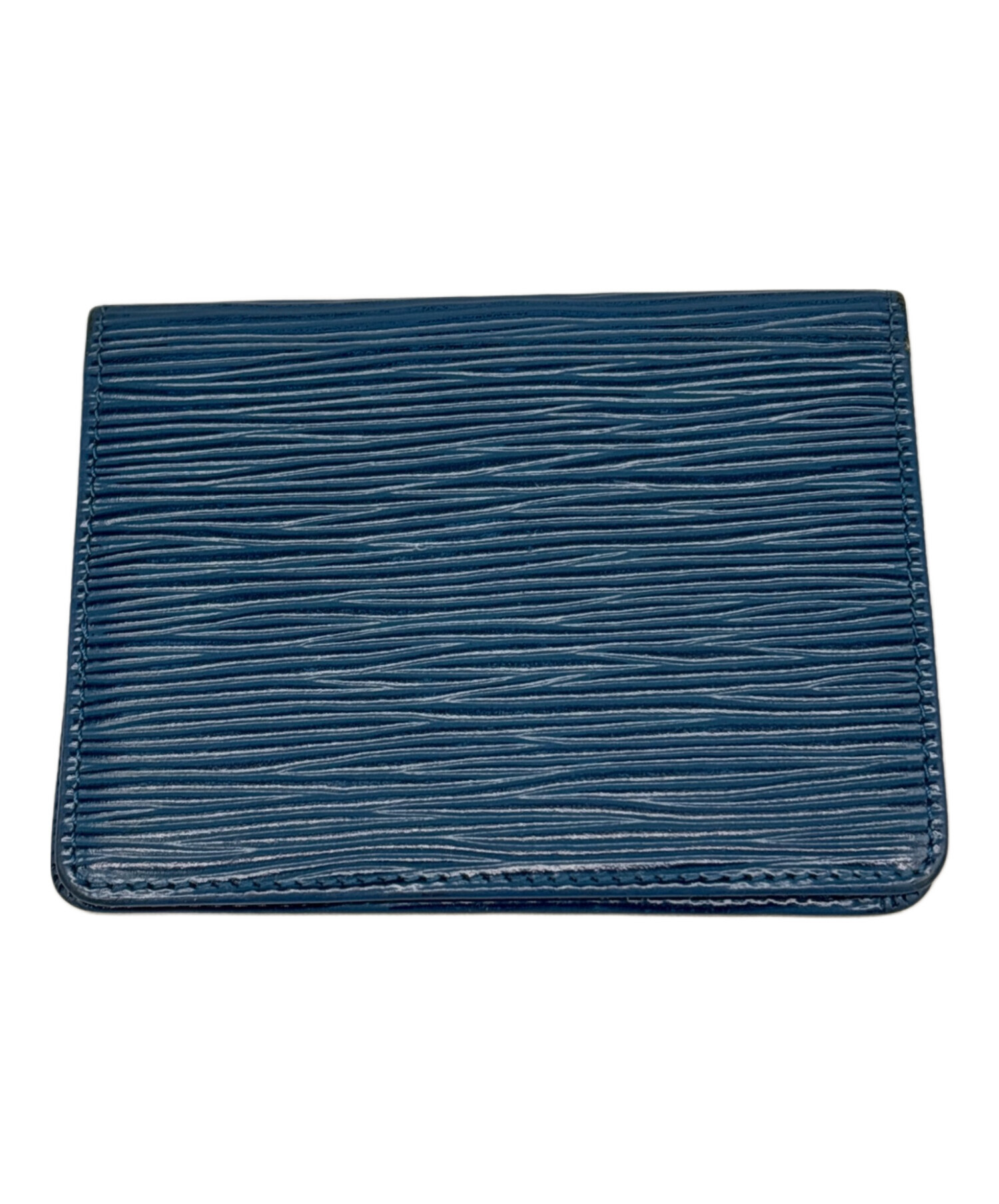 中古・古着通販】LOUIS VUITTON (ルイ ヴィトン) パスケース ブルー