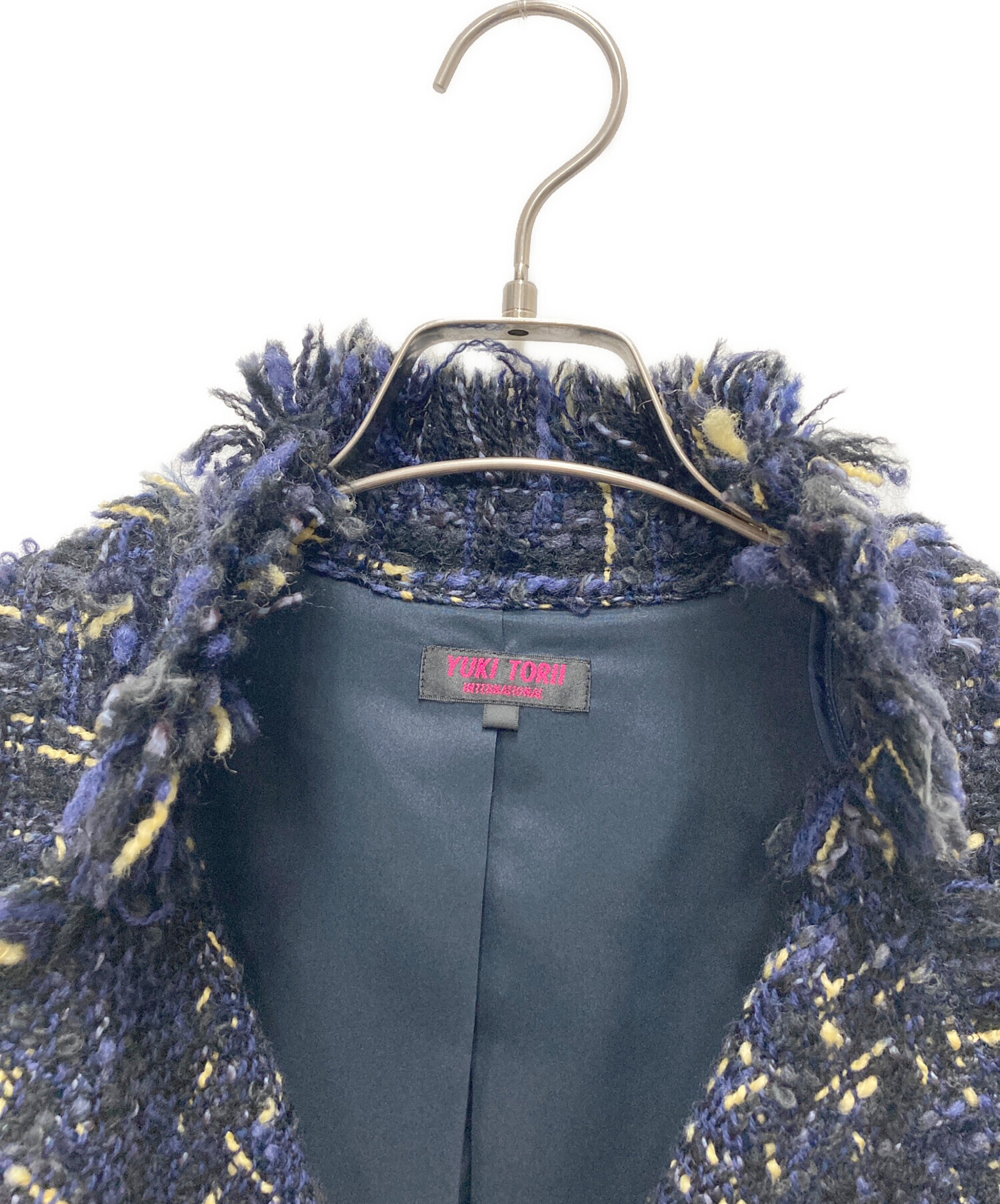 中古・古着通販】YUKI TORII (ユキ トリイ) ツイードジャケット