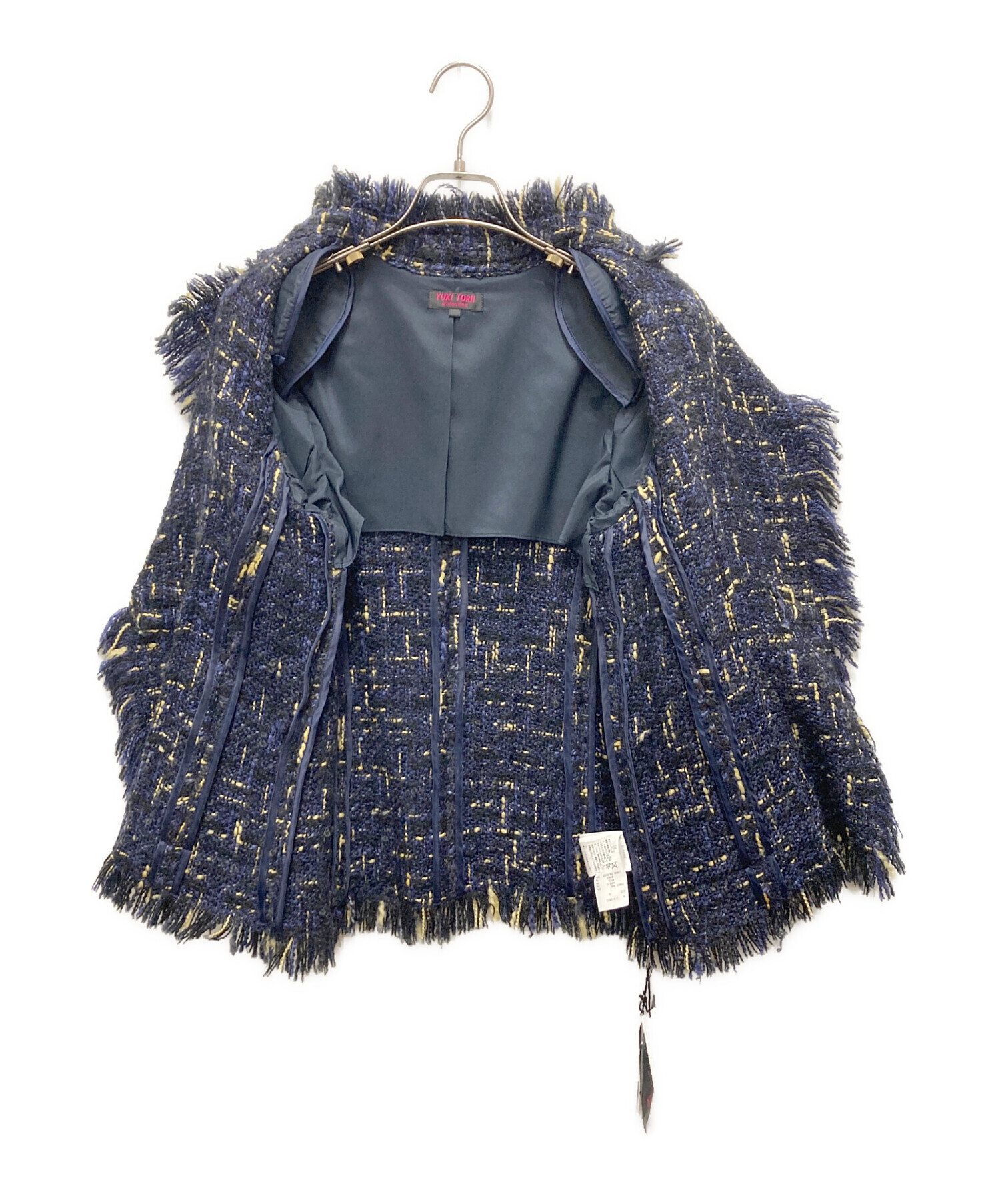 ユキトリイインターナショナルのタグ付き新品ジャケット 中古・古着通販】YUKI TORII (ユキ トリイ) ツイードジャケット