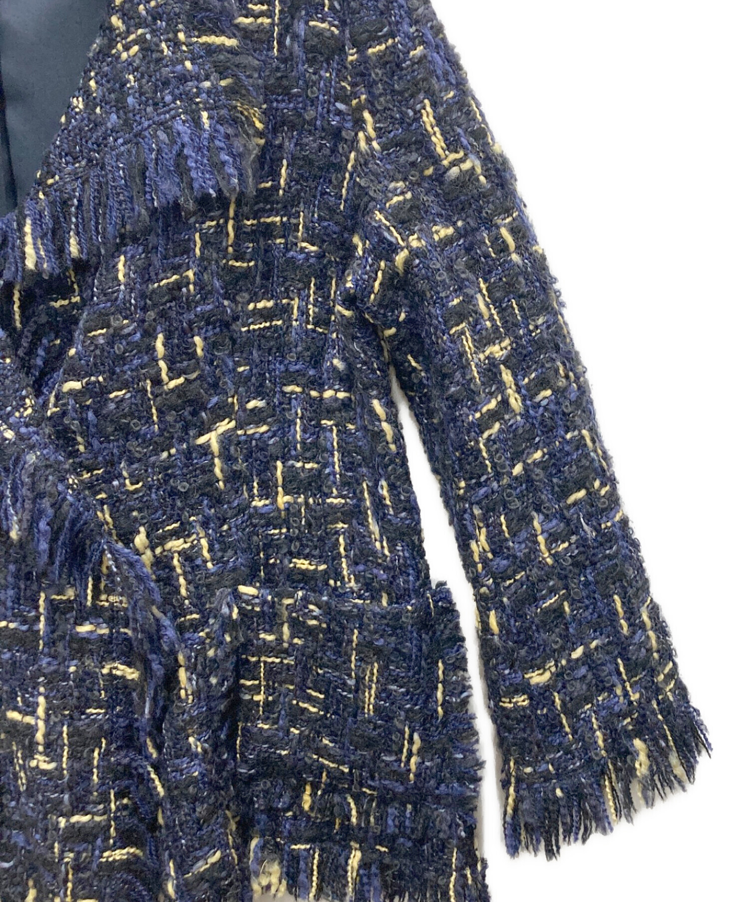 中古・古着通販】YUKI TORII (ユキ トリイ) ツイードジャケット