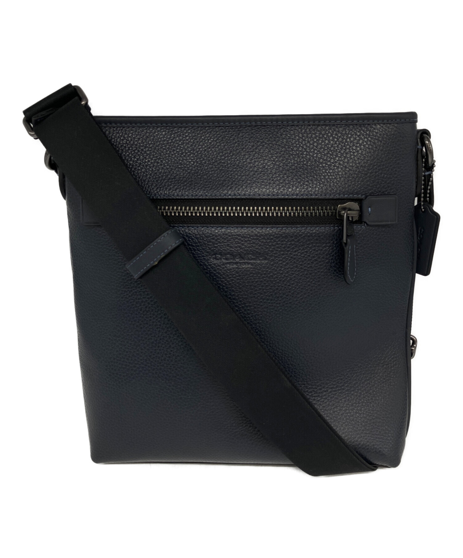 中古・古着通販】COACH (コーチ) ショルダーバッグ ネイビー｜ブランド