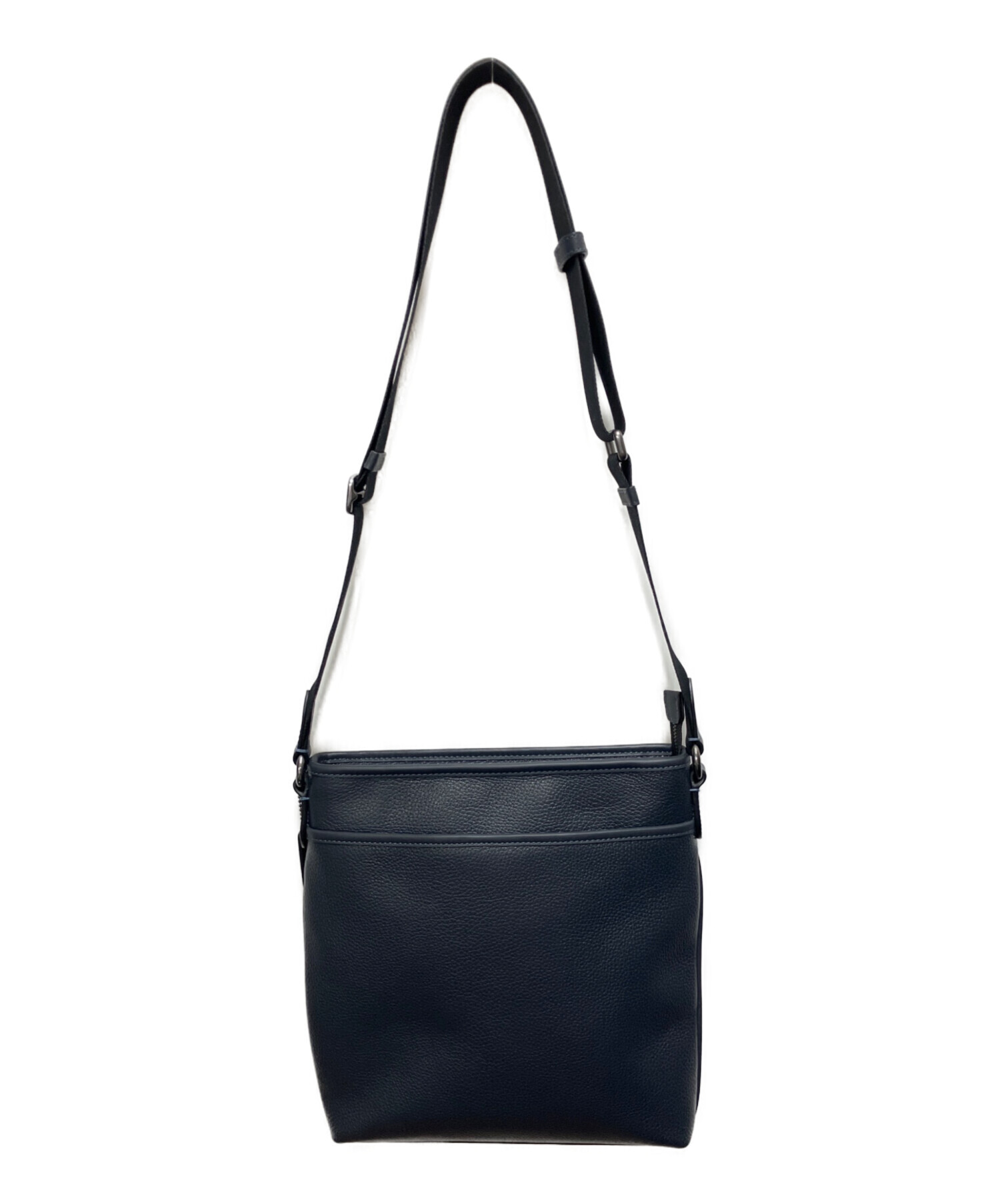 【未使用】コーチショルダーバック 中古・古着通販】COACH (コーチ) ショルダーバッグ ネイビー｜ブランド