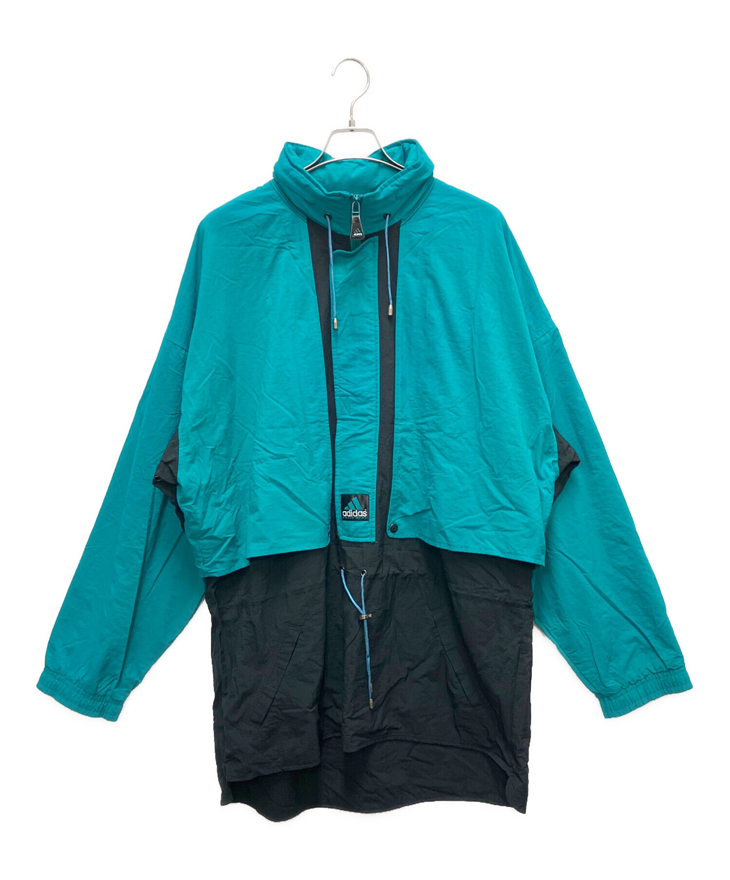 中古・古着通販】adidas (アディダス) ナイロンジャケット グリーン
