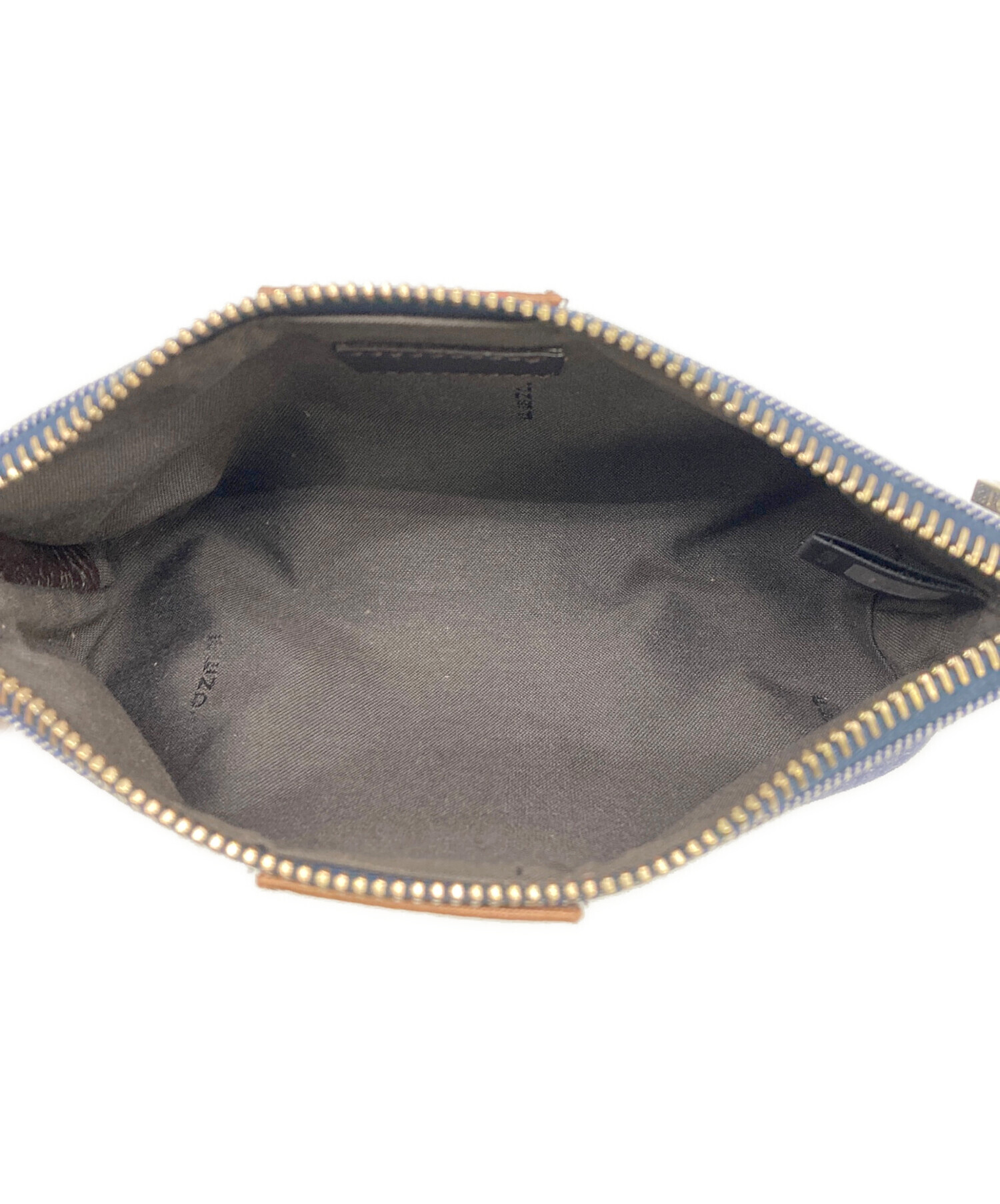 中古・古着通販】FENDI (フェンディ) ミニポーチ ネイビー｜ブランド 