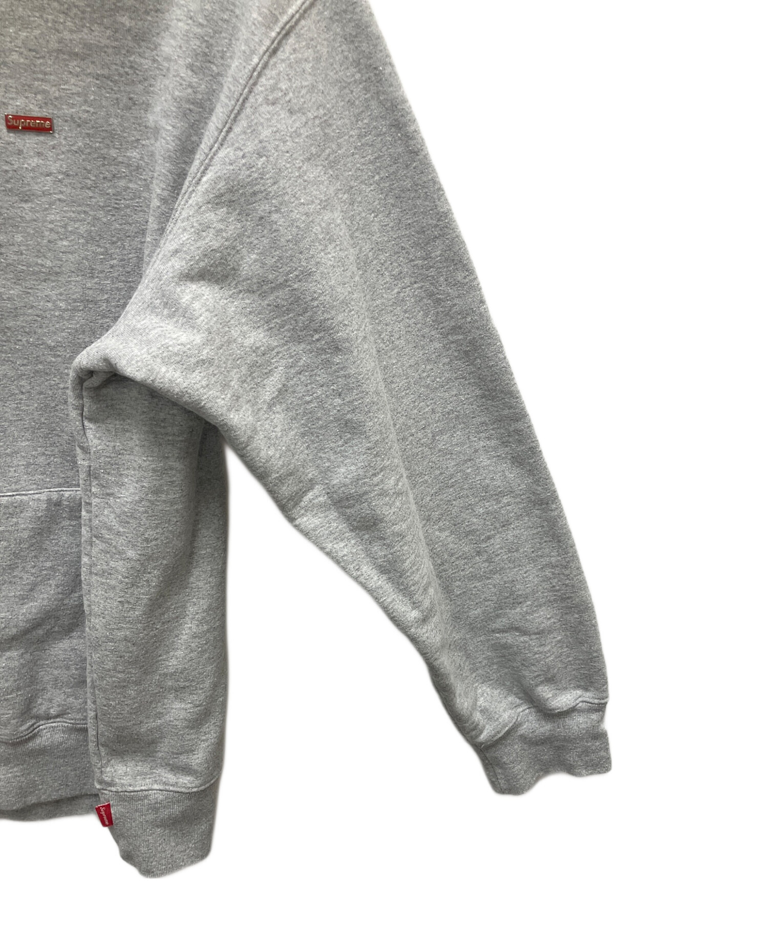 中古・古着通販】SUPREME (シュプリーム) プルオーバーパーカー グレー 