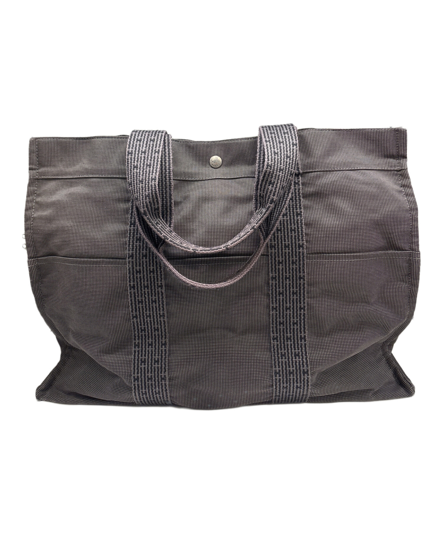 中古・古着通販】HERMES (エルメス) トートバッグ ブラック 中古・古着通販】HERMES (エルメス) トートバッグ ブラック