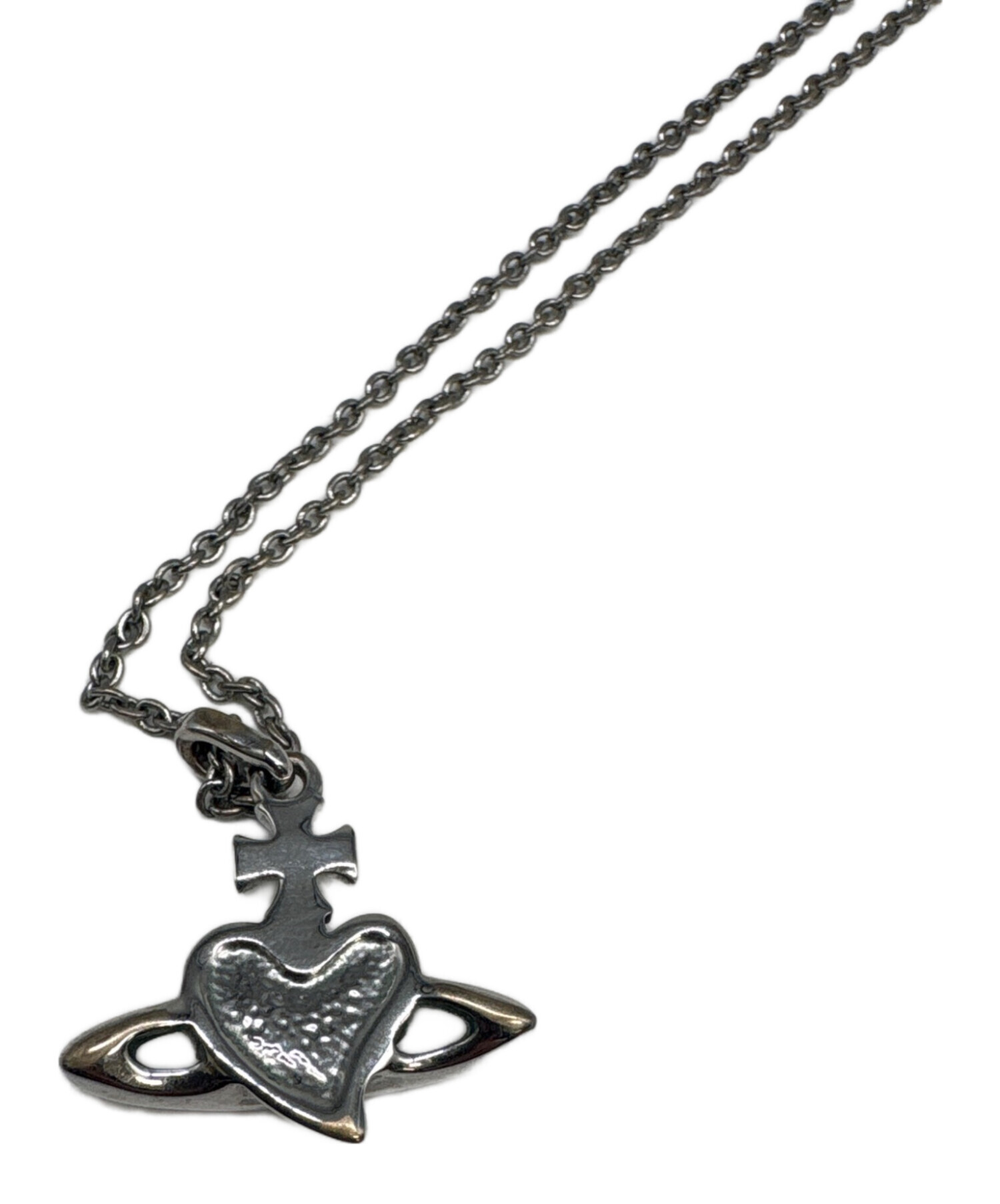 vivienne ハートとクロスのネックレス 中古・古着通販】Vivienne Westwood (ヴィヴィアンウエストウッド