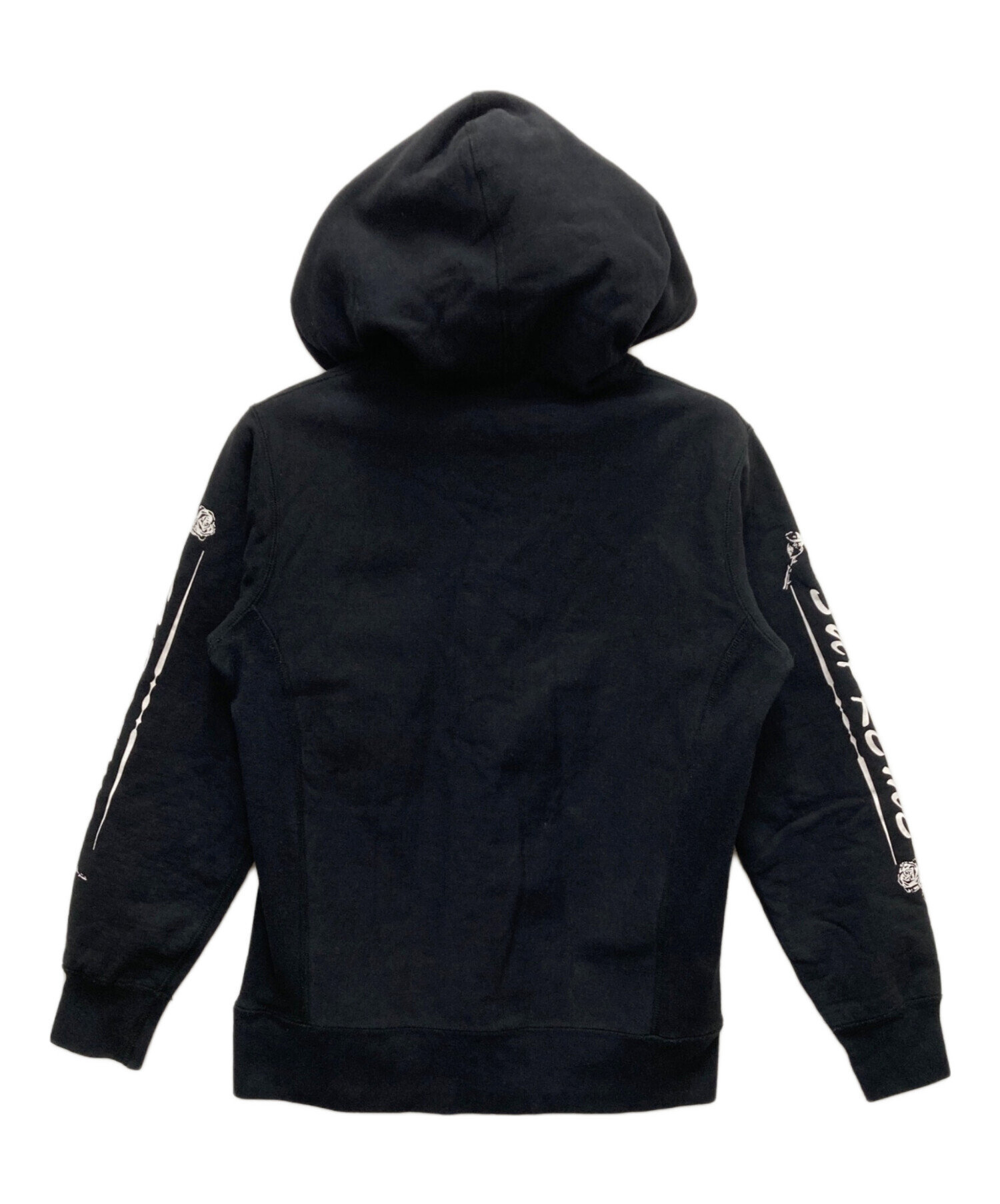 中古・古着通販】SUPREME (シュプリーム) パーカー ブラック サイズ 