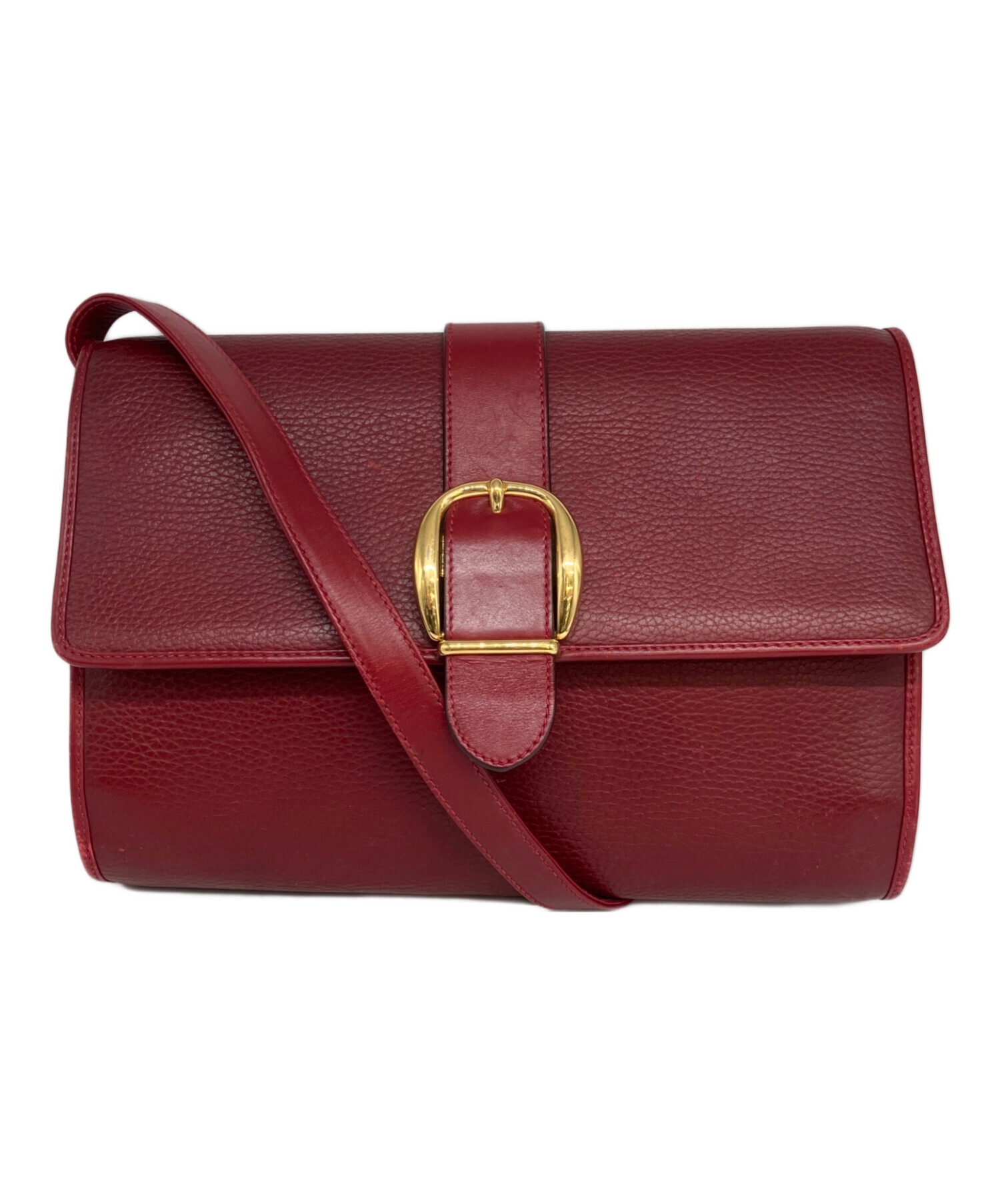 中古・古着通販】GUCCI (グッチ) ショルダーバッグ レッド｜ブランド