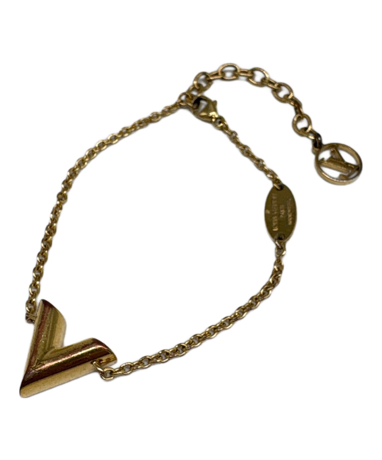 Louis Vuitton ゴールド ブレスレット 中古・古着通販】LOUIS VUITTON (ルイ ヴィトン) ブレスレット