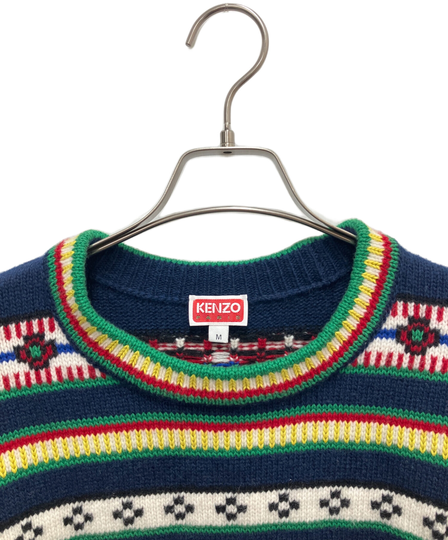 中古・古着通販】KENZO (ケンゾー) ニット マルチカラー サイズ:SIZE M