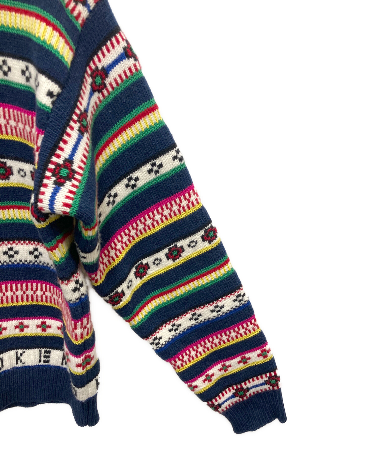 中古・古着通販】KENZO (ケンゾー) ニット マルチカラー サイズ:SIZE M