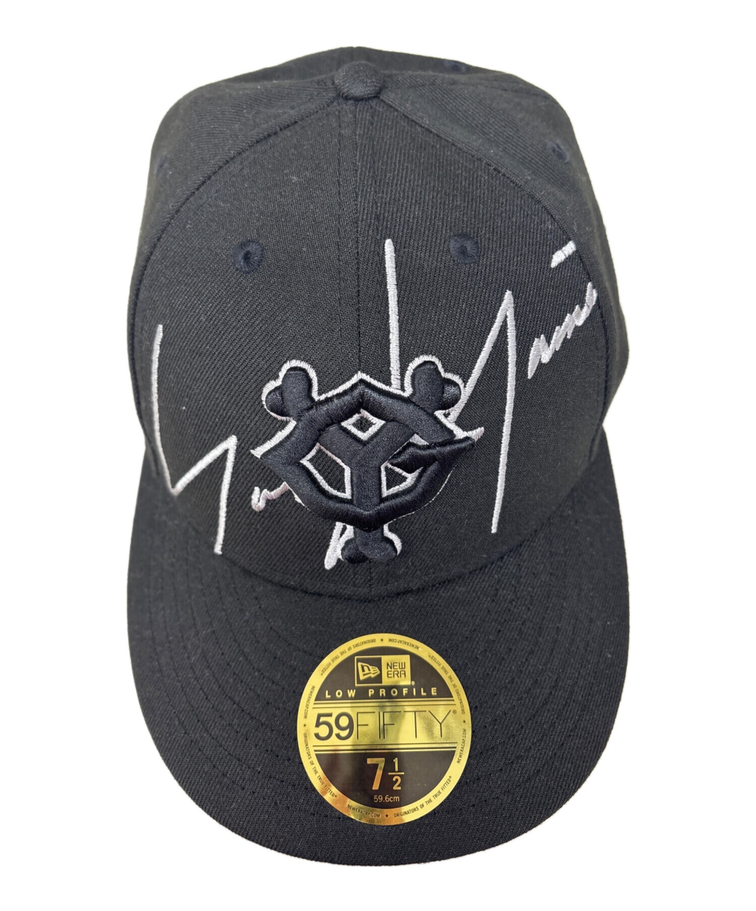 Yohji Yamamoto ブラックキャップ　ニューエラ 中古・古着通販】New Era (ニューエラ) YOHJI YAMAMOTO (ヨウジ
