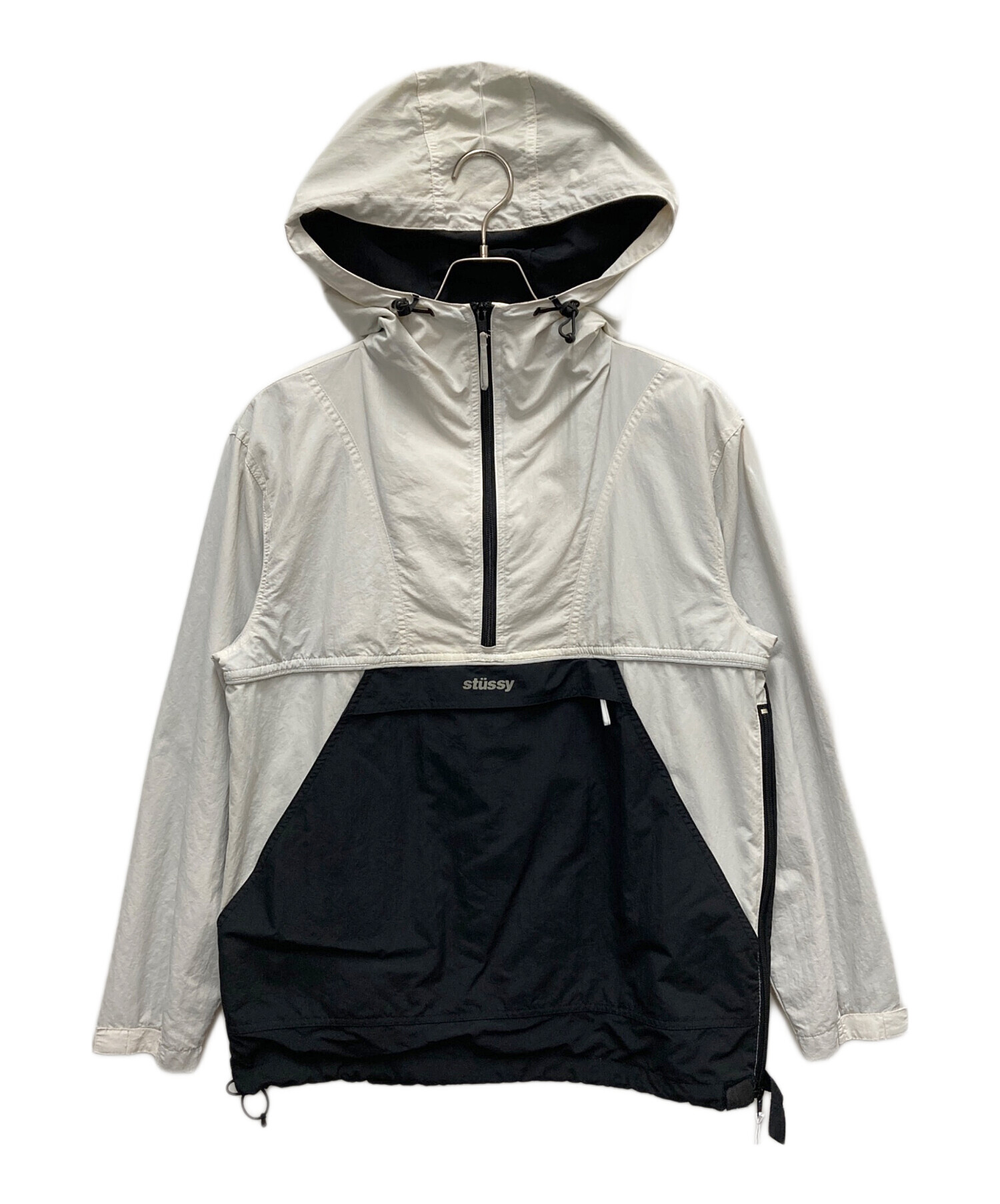 中古・古着通販】stussy (ステューシー) アノラックパーカー ホワイト