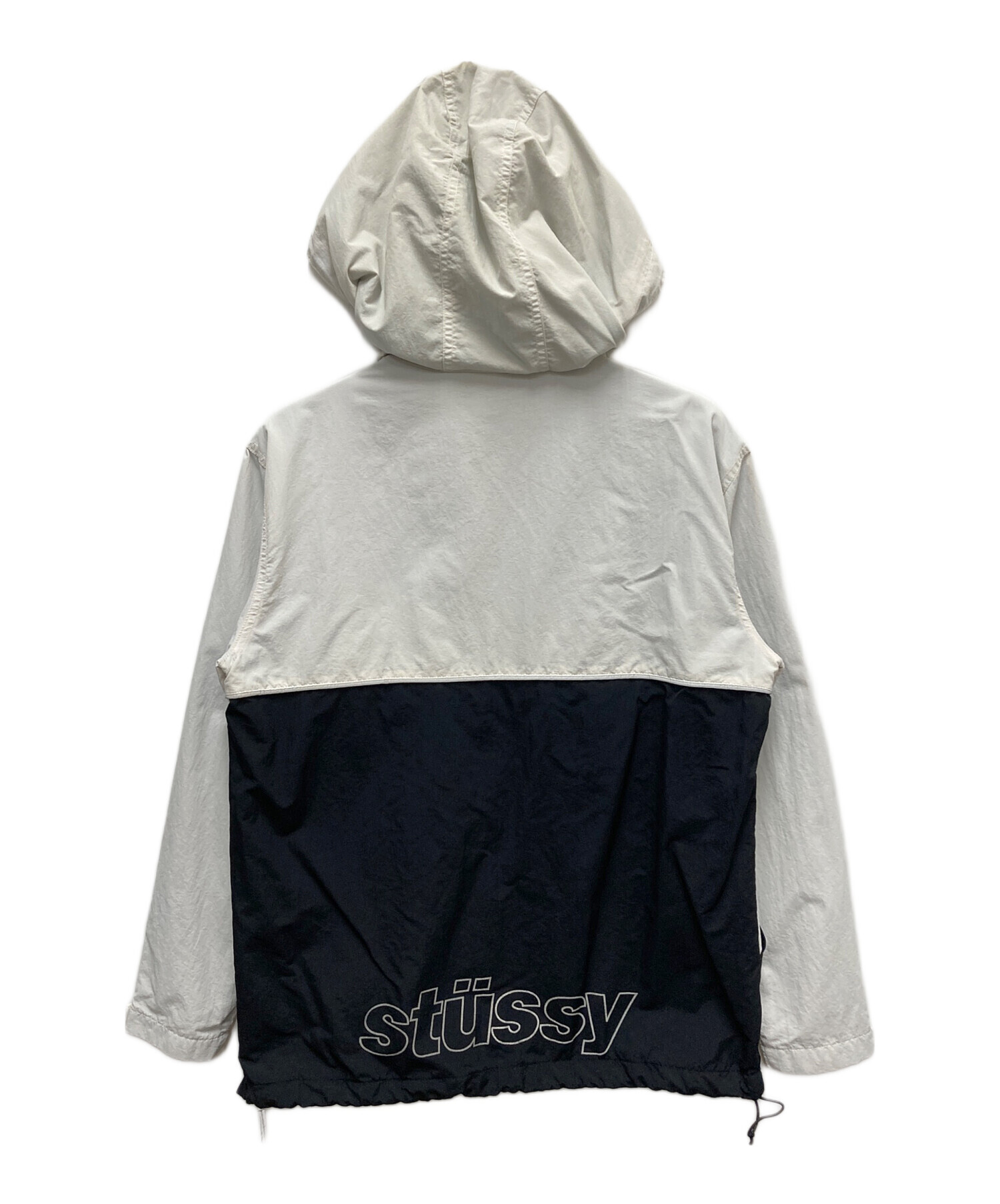 中古・古着通販】stussy (ステューシー) アノラックパーカー ホワイト