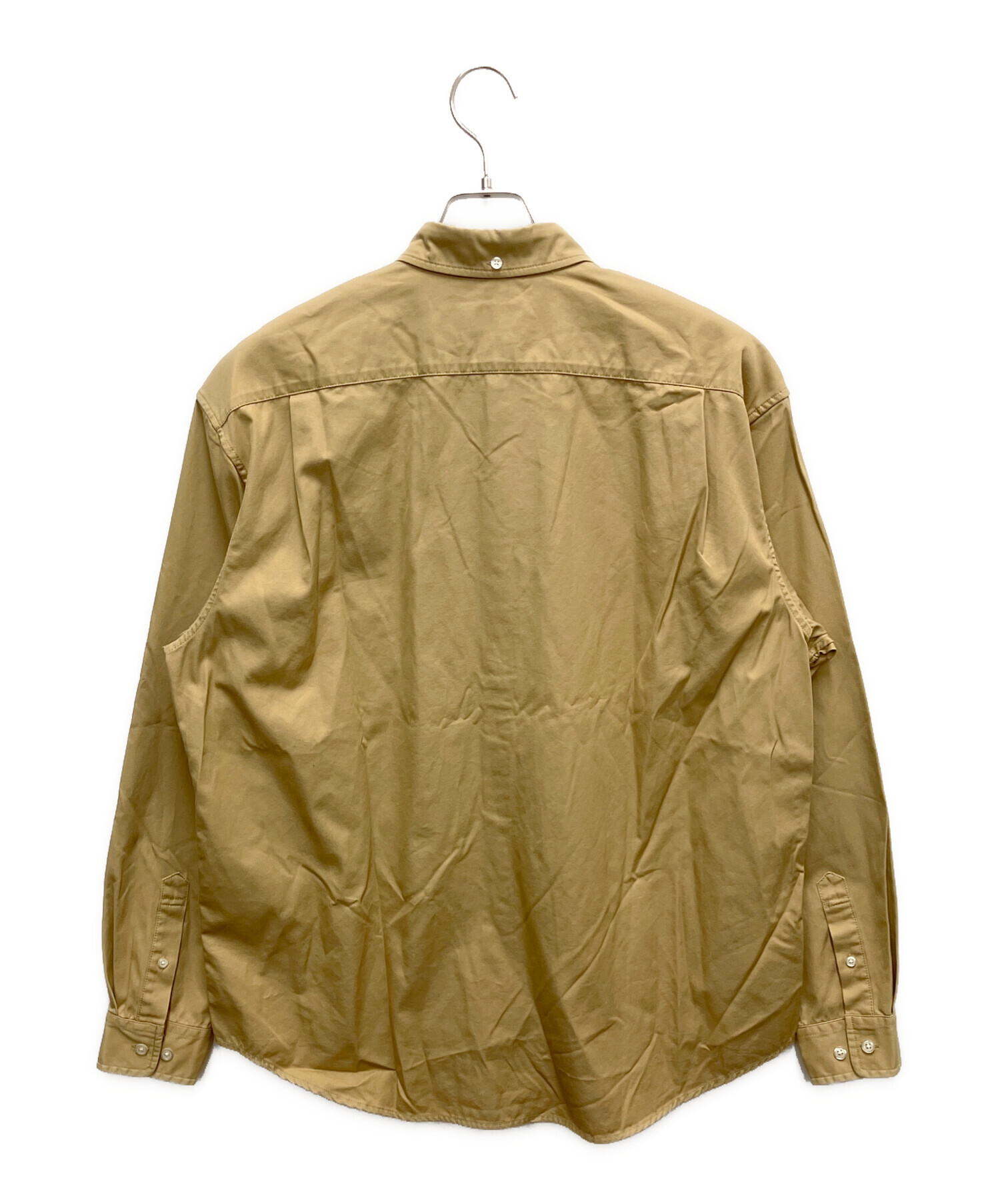 中古・古着通販】SUPREME (シュプリーム) 長袖シャツ ベージュ サイズ