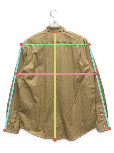 中古・古着通販】SUPREME (シュプリーム) 長袖シャツ ベージュ サイズ