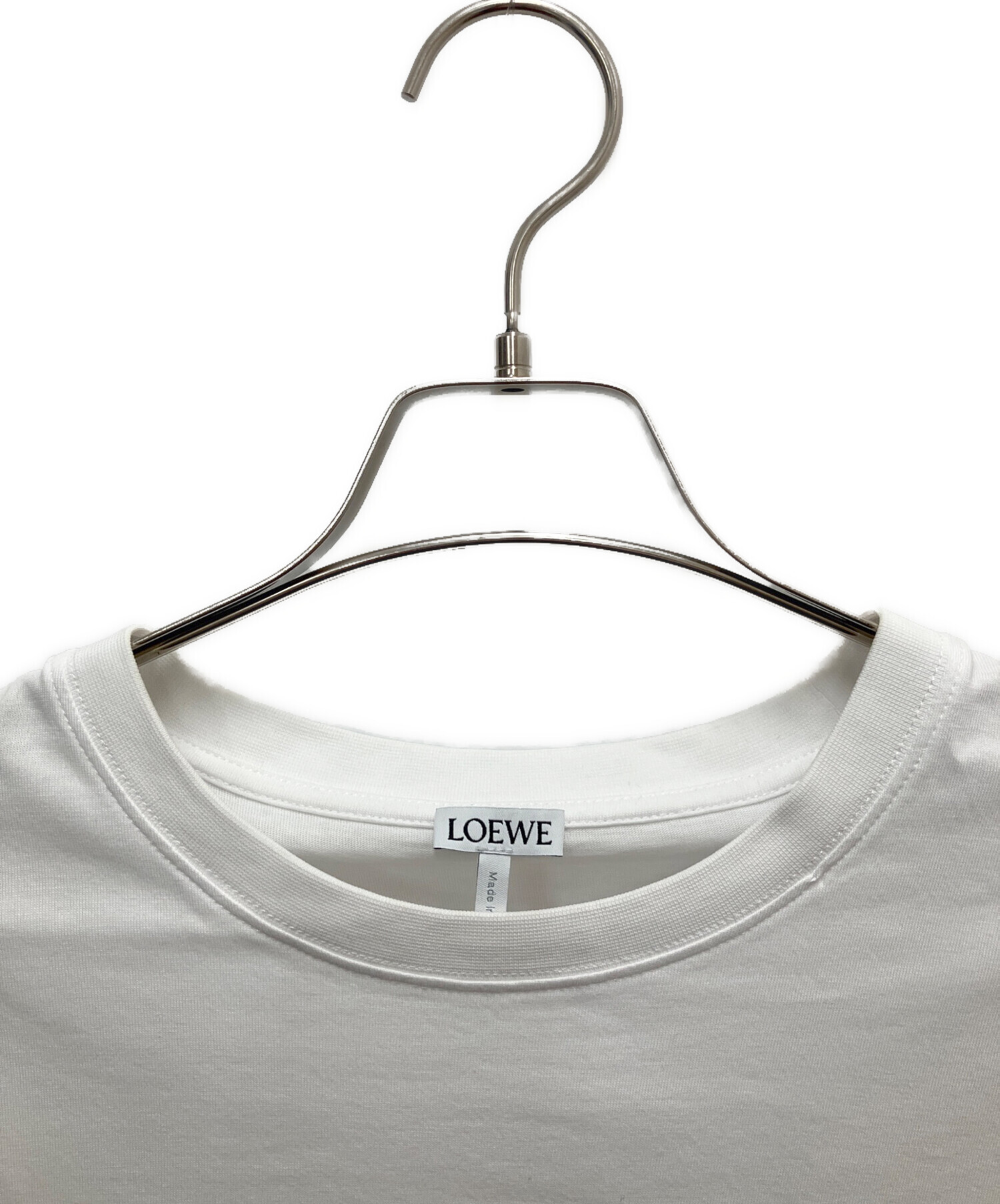 LOEWEの半袖 Relaxed fit T-shirt in cotton Blue - LOEWE USA Official Website