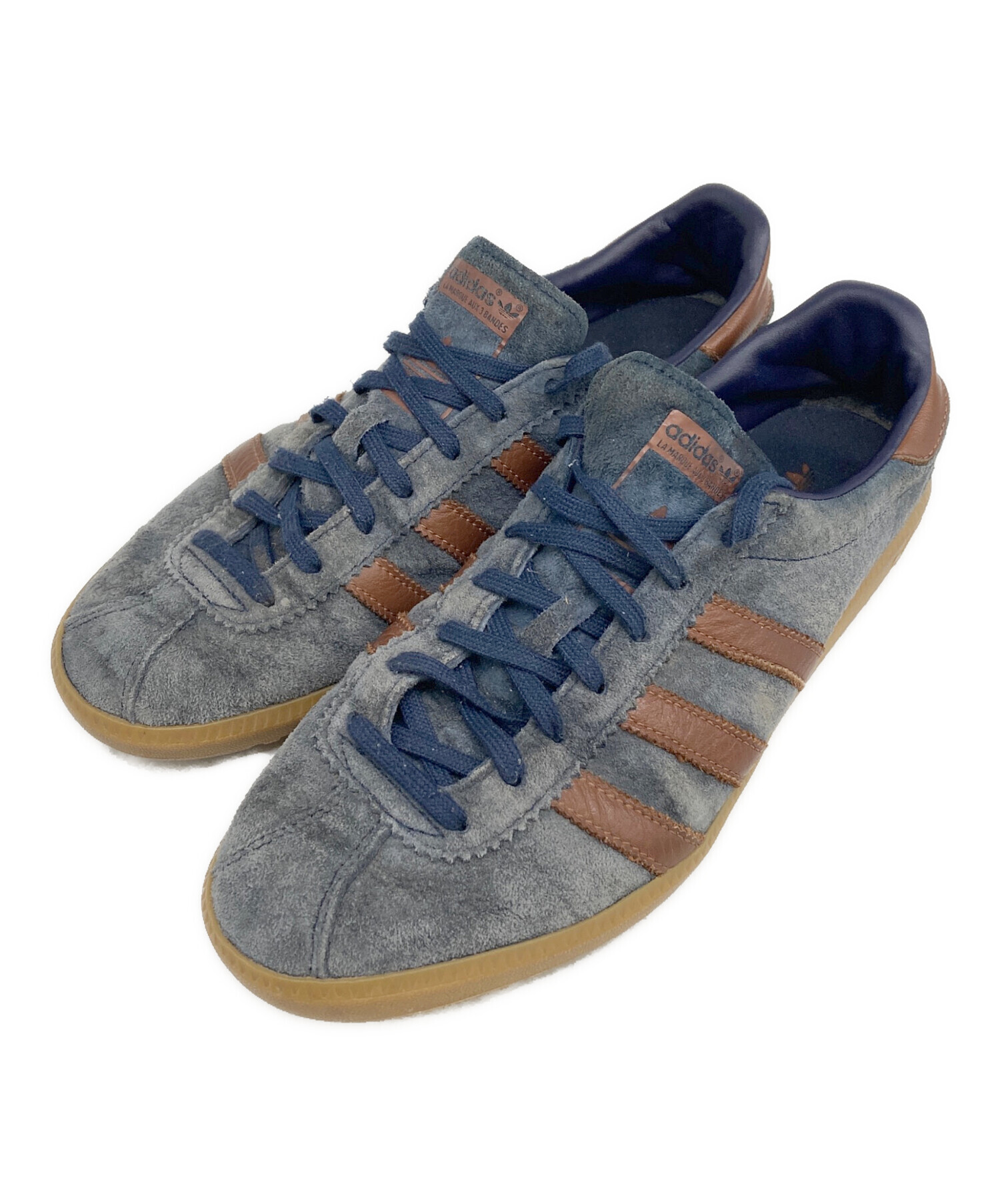 デザイナーズvintage 販売 中古・古着通販】adidas (アディダス) ローカットスニーカー ネイビー