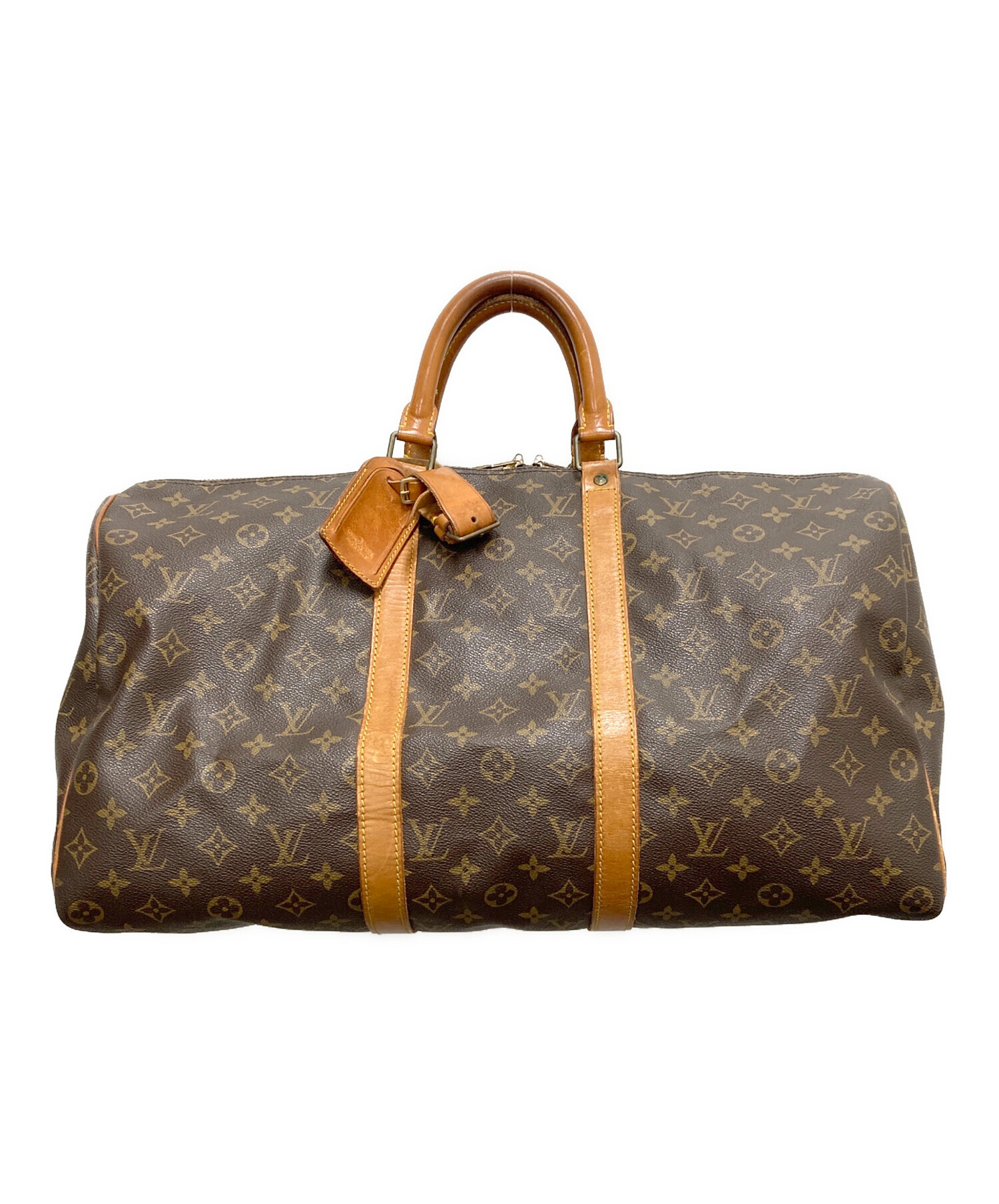 中古ルイ・ヴィトン ボストンバッグ キーポル50 中古・古着通販】LOUIS VUITTON (ルイ ヴィトン) ボストンバッグ