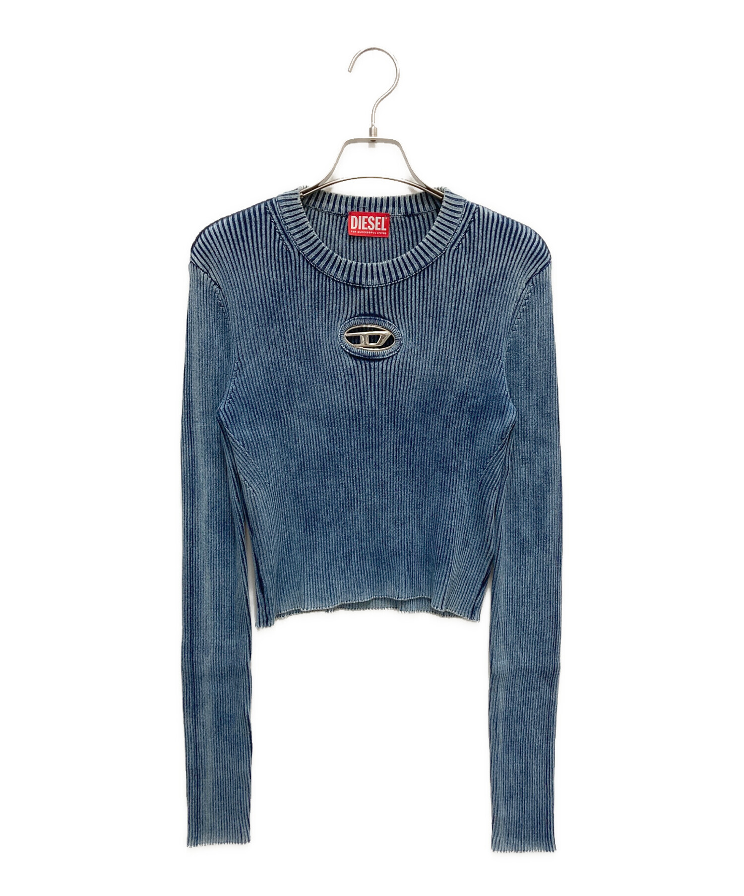 中古・古着通販】DIESEL (ディーゼル) ニット ネイビー サイズ:SIZE M