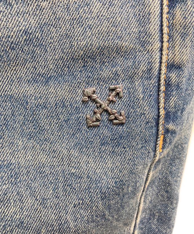 中古・古着通販】OFFWHITE (オフホワイト) デニムパンツ インディゴ