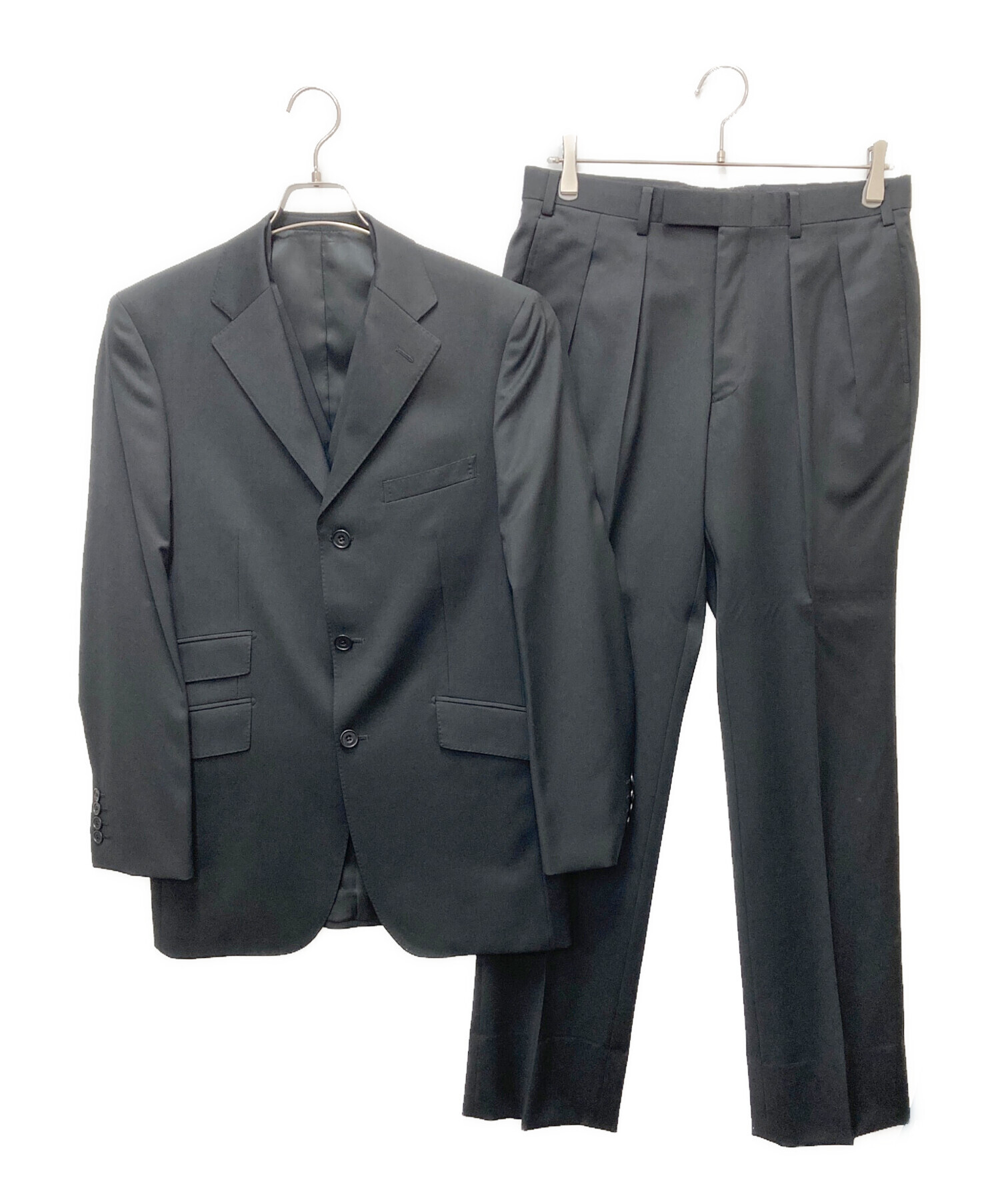 BURBERRY BLACK LABEL スーツ 40R 中古・古着通販】BURBERRY BLACK LABEL (バーバリーブラックレーベル