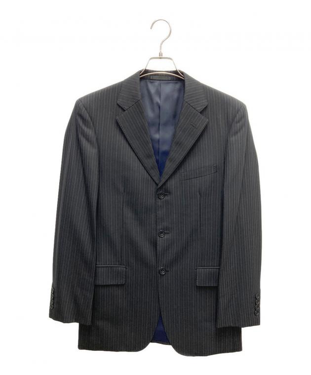 【極美品】バーバリーブラックレーベル　 スーツ セットアップ　 ネイビー　40 中古・古着通販】BURBERRY BLACK LABEL (バーバリーブラックレーベル