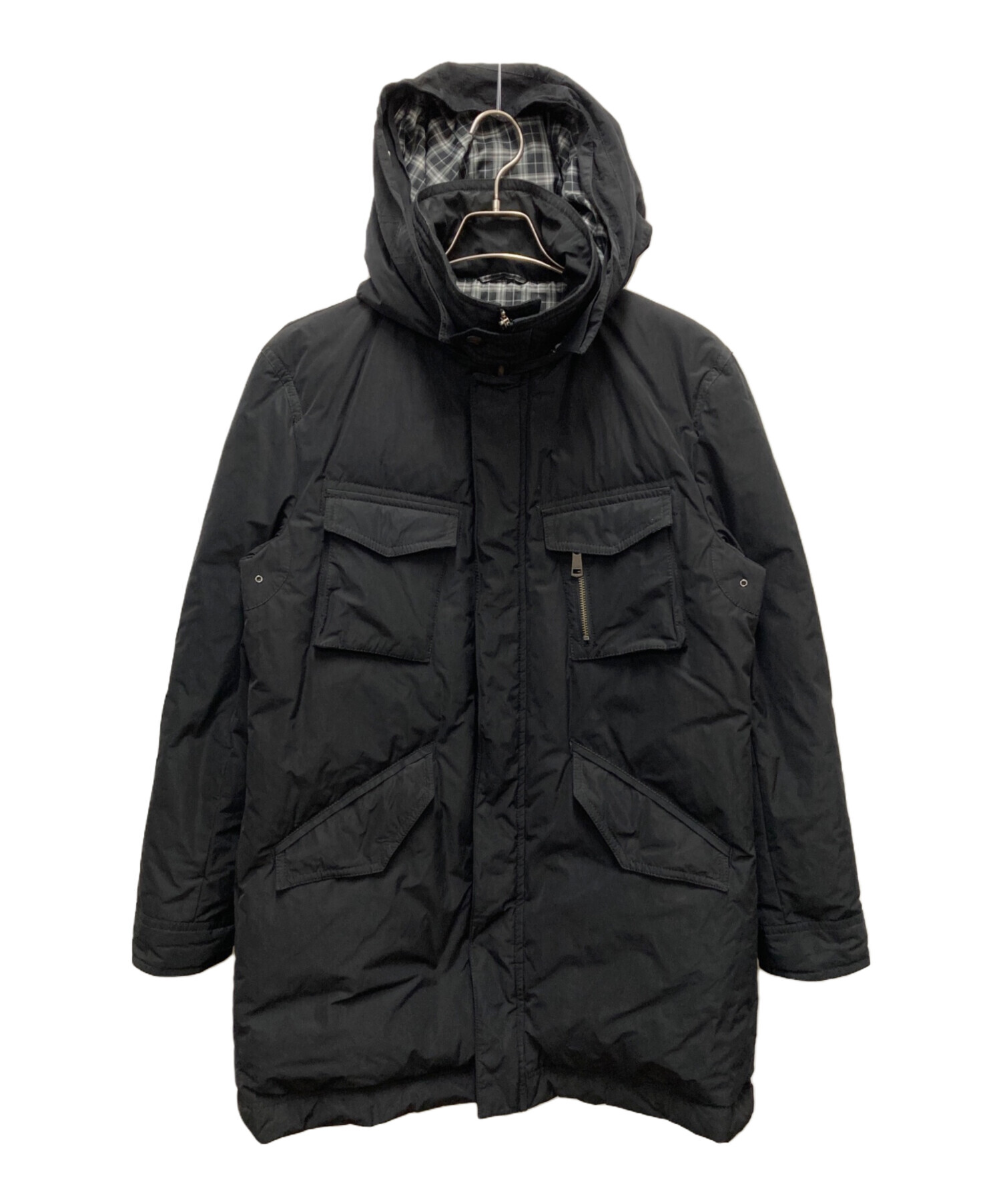 BURBERRY BLACK LABEL ダウンジャケット 中古・古着通販】BURBERRY BLACK LABEL (バーバリーブラックレーベル