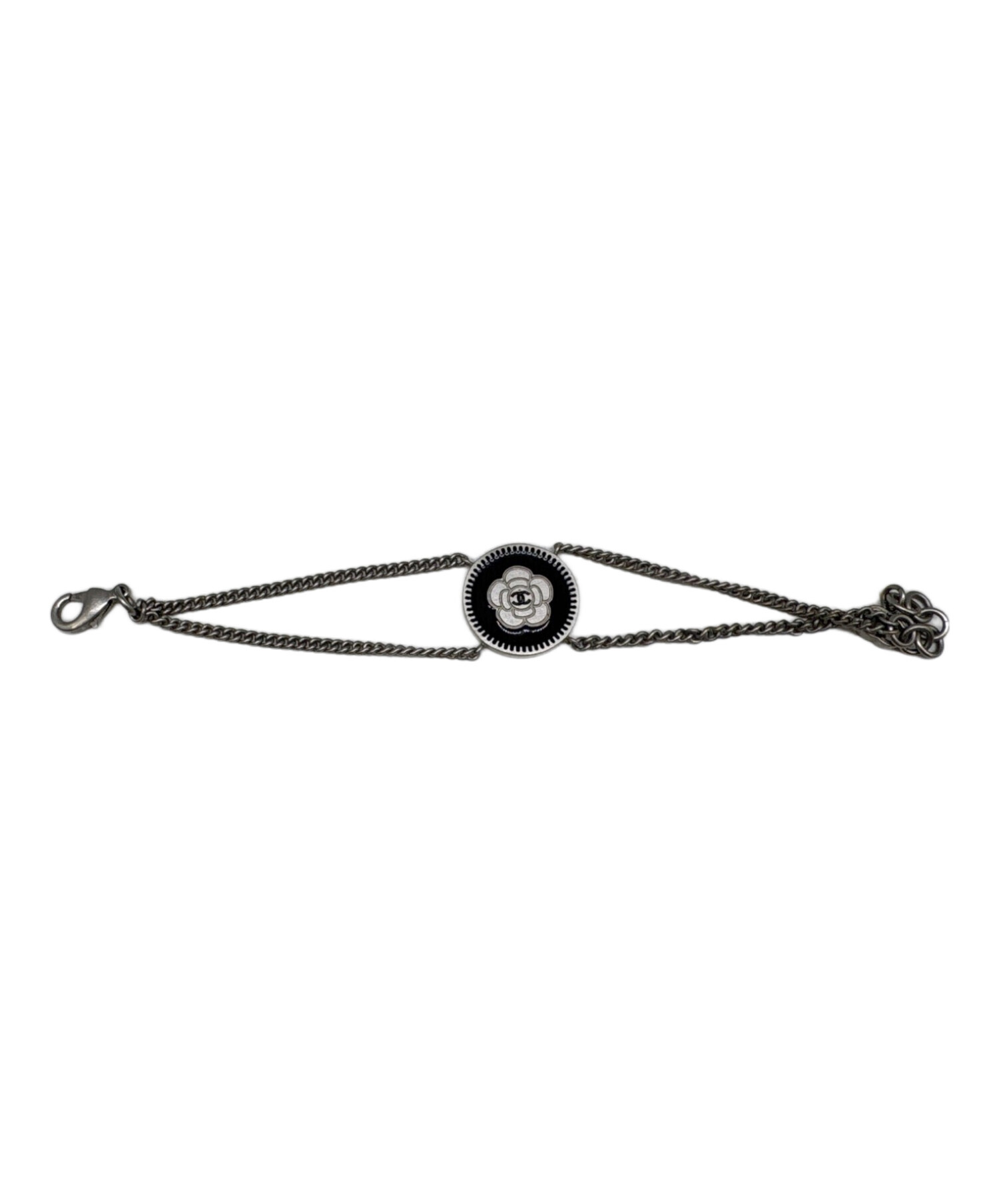 中古・古着通販】CHANEL (シャネル) ブレスレット ブラック｜ブランド