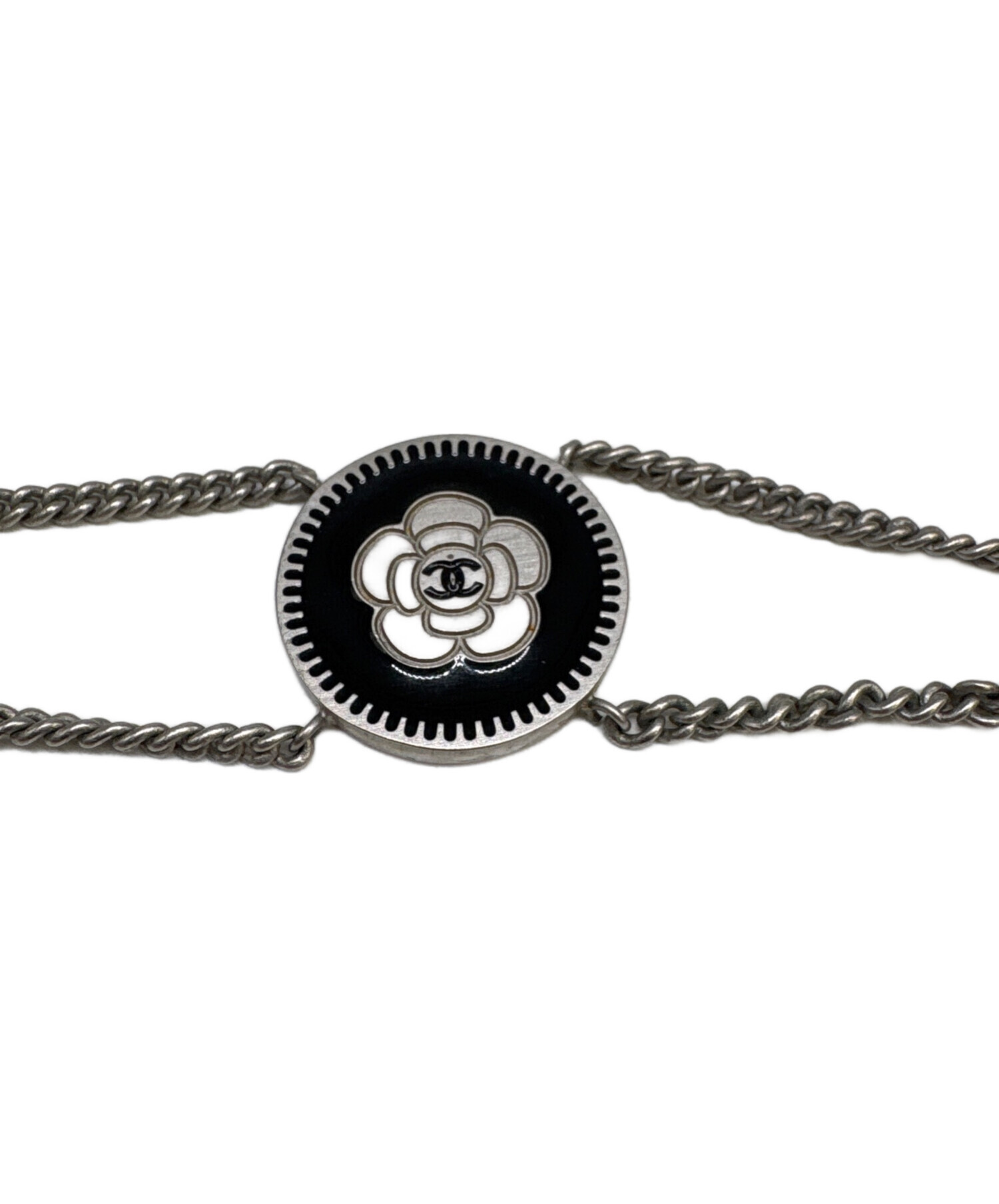 中古・古着通販】CHANEL (シャネル) ブレスレット ブラック｜ブランド