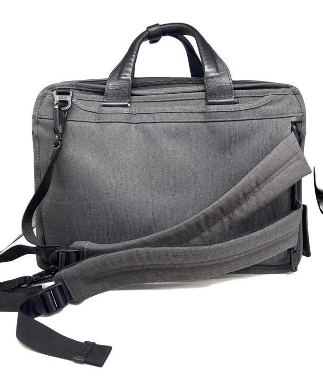 TUMI Alpha3 3way グレー 美品 中古・古着通販】TUMI (トゥミ) 3WAYブリーフケース グレー｜ブランド