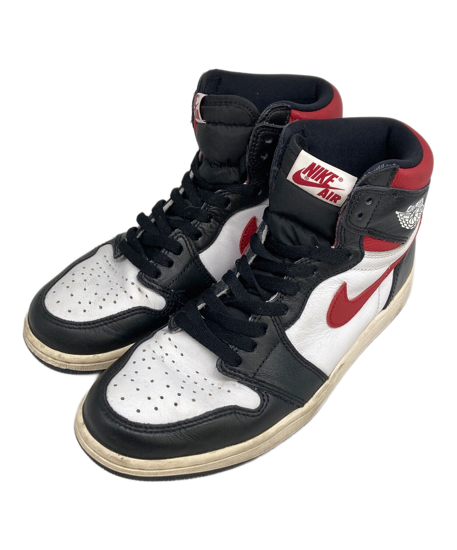 中古・古着通販】NIKE (ナイキ) AIR JORDAN 1 RETRO HIGH OG BRED TOE 